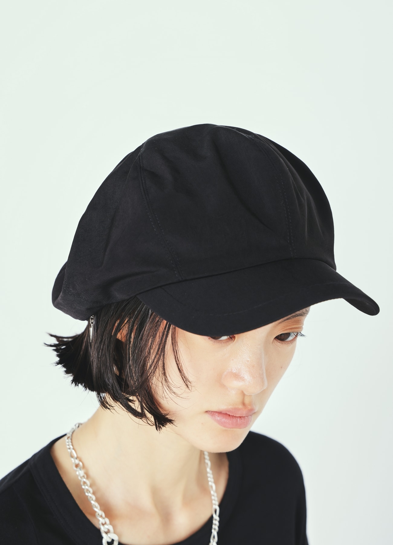 CREPE de CHINE CASQUETTE