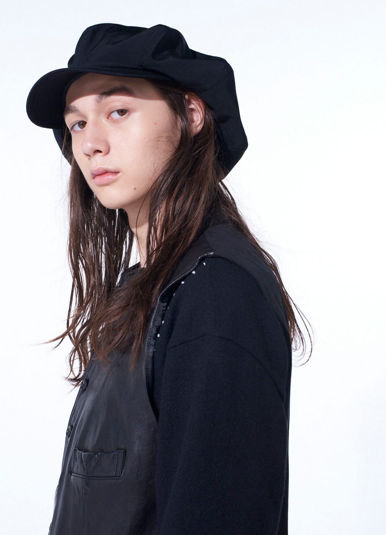 CREPE de CHINE CASQUETTE