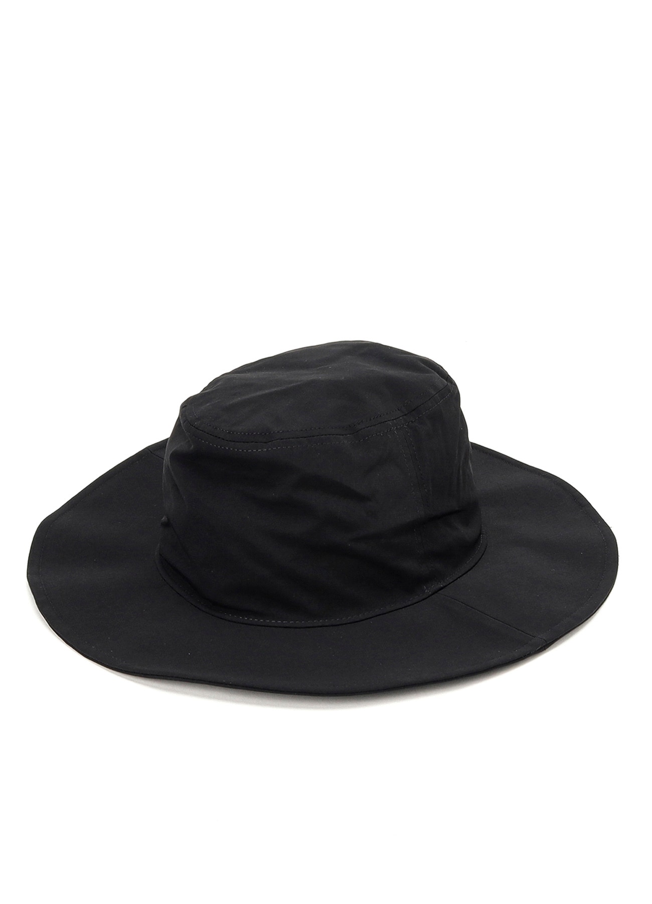 CREPE de CHINE WIDE BRIM HAT