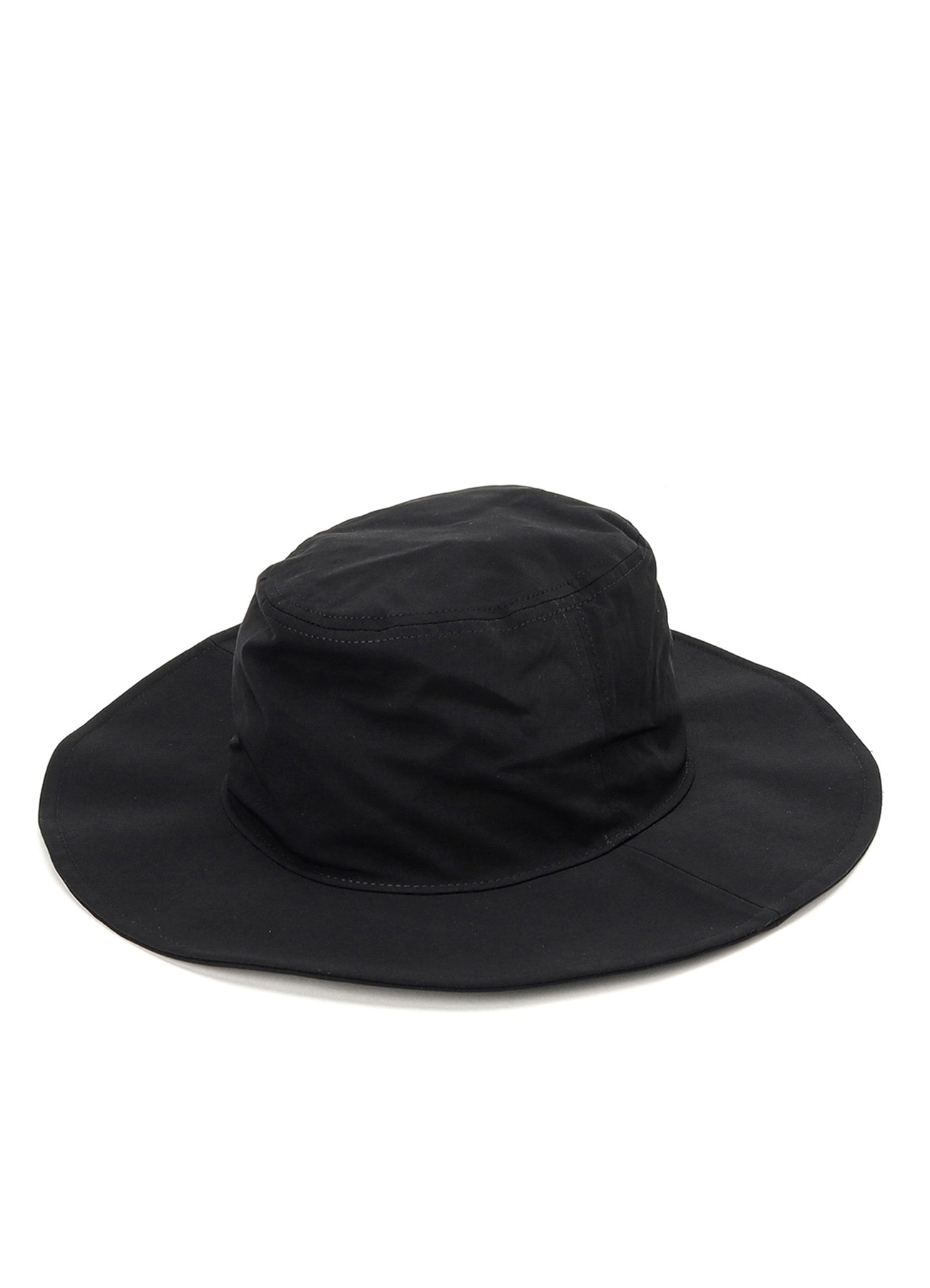 CREPE de CHINE WIDE BRIM HAT