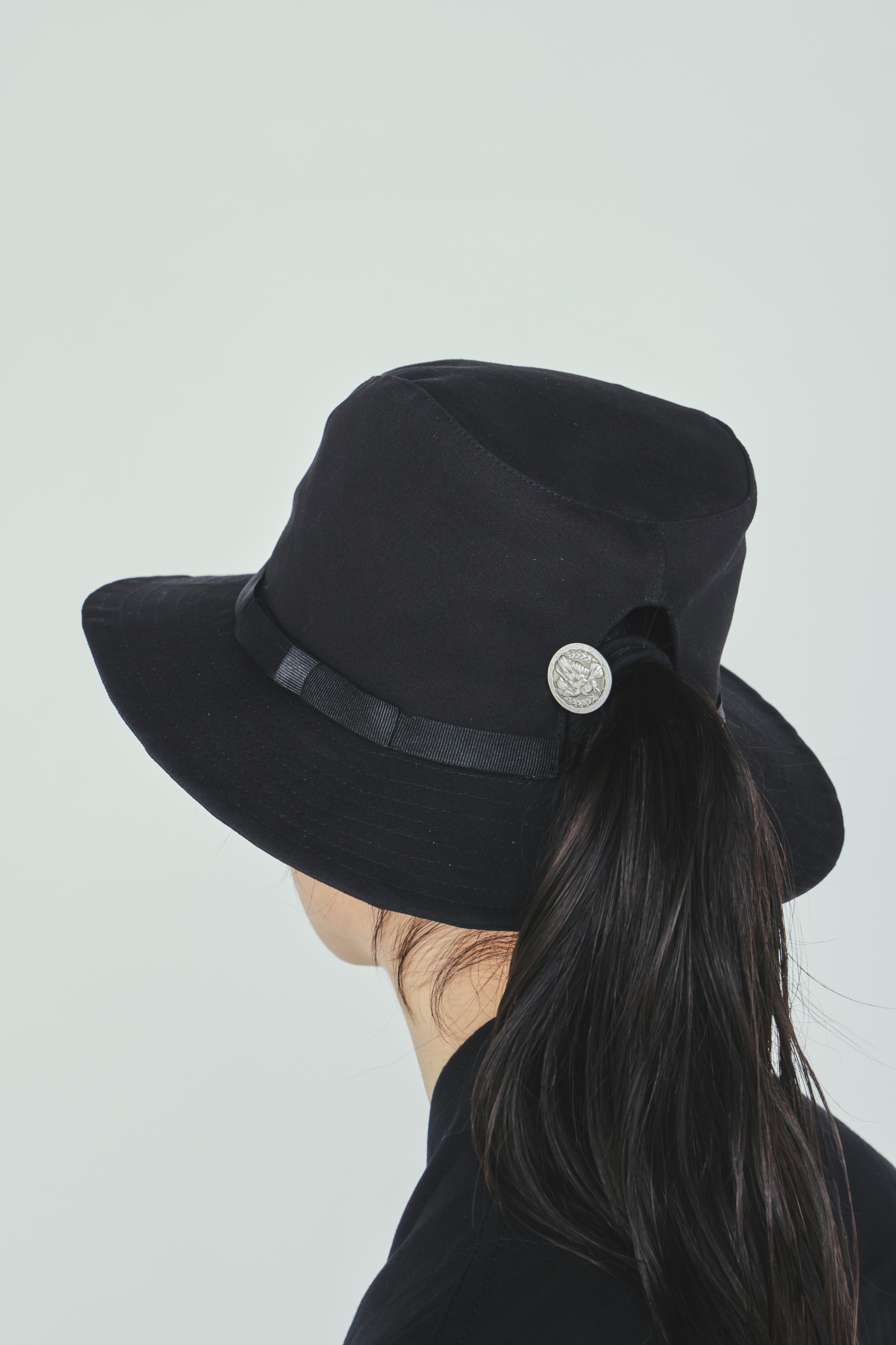 COTTON WRINKLE PONYTAIL HAT