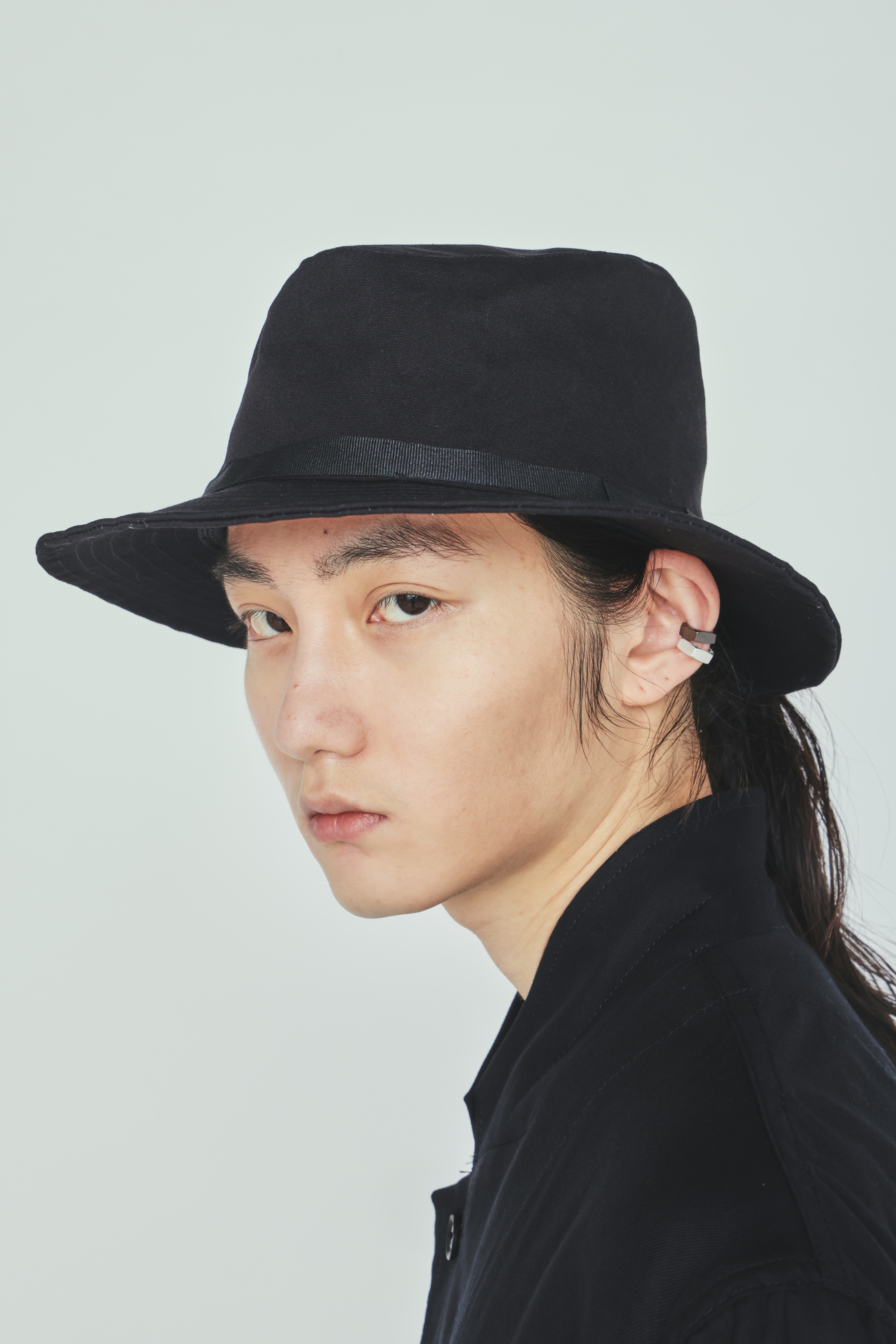 COTTON WRINKLE PONYTAIL HAT