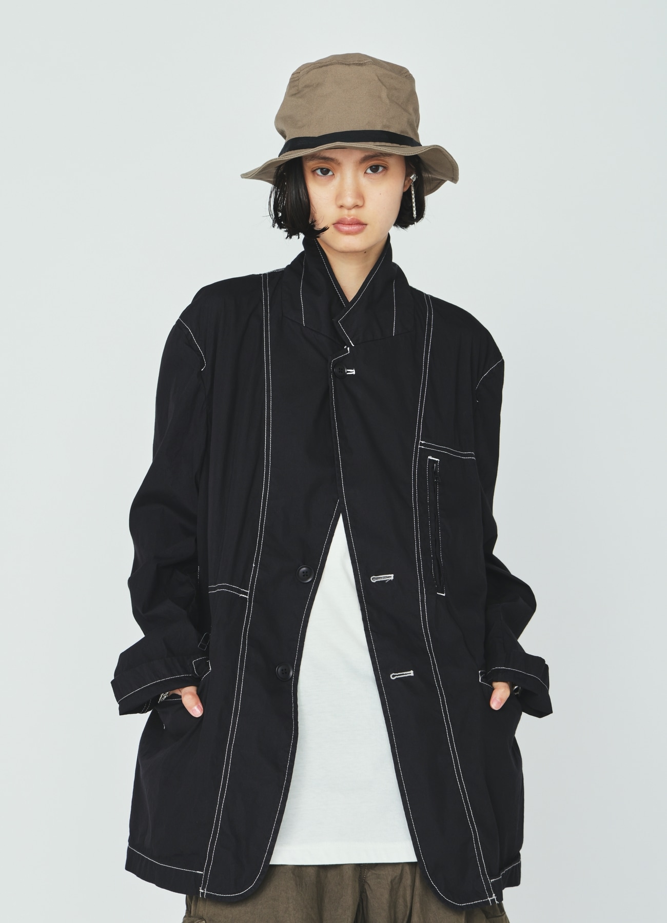 COTTON WRINKLE HAT