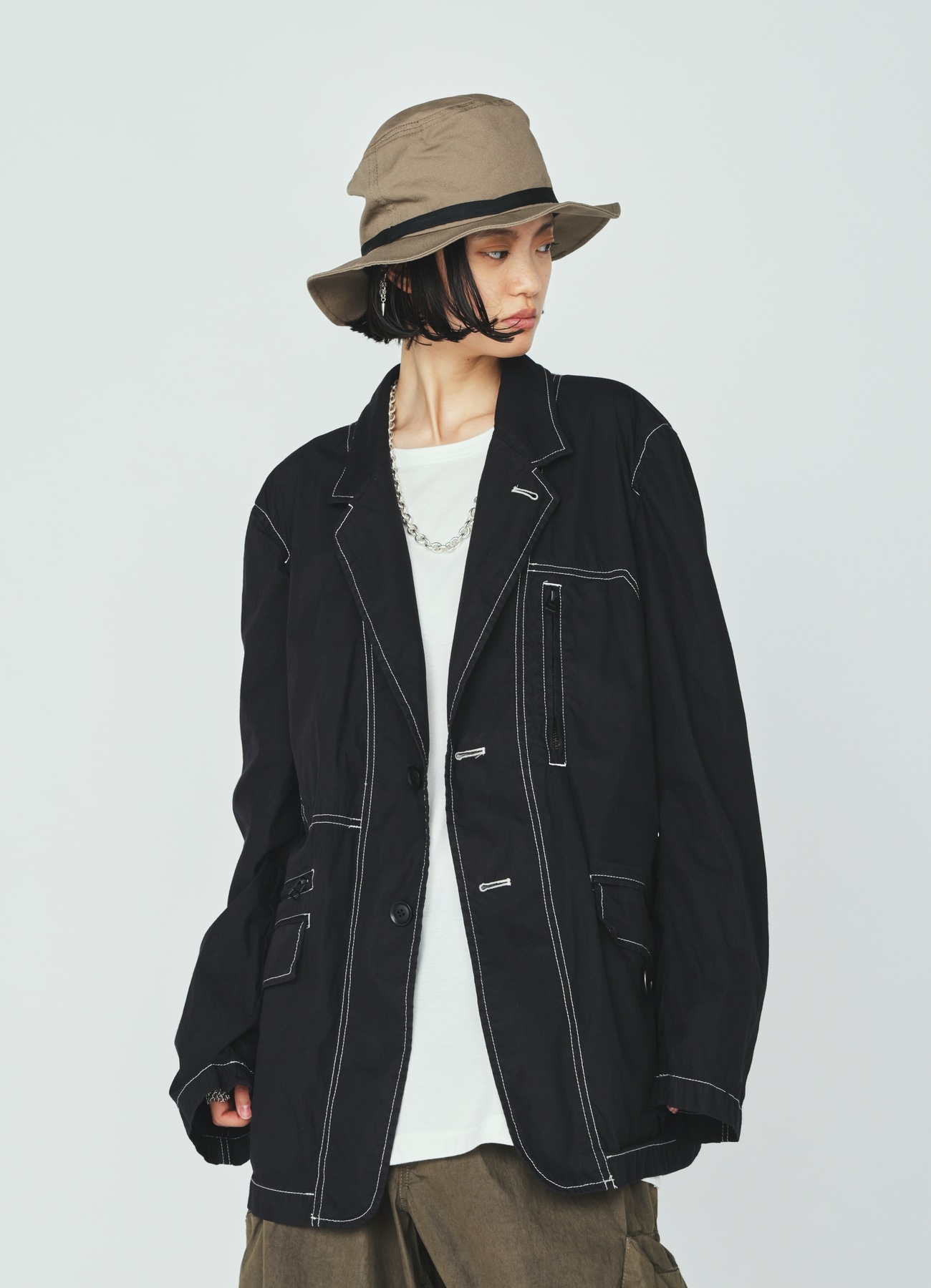 COTTON WRINKLE HAT