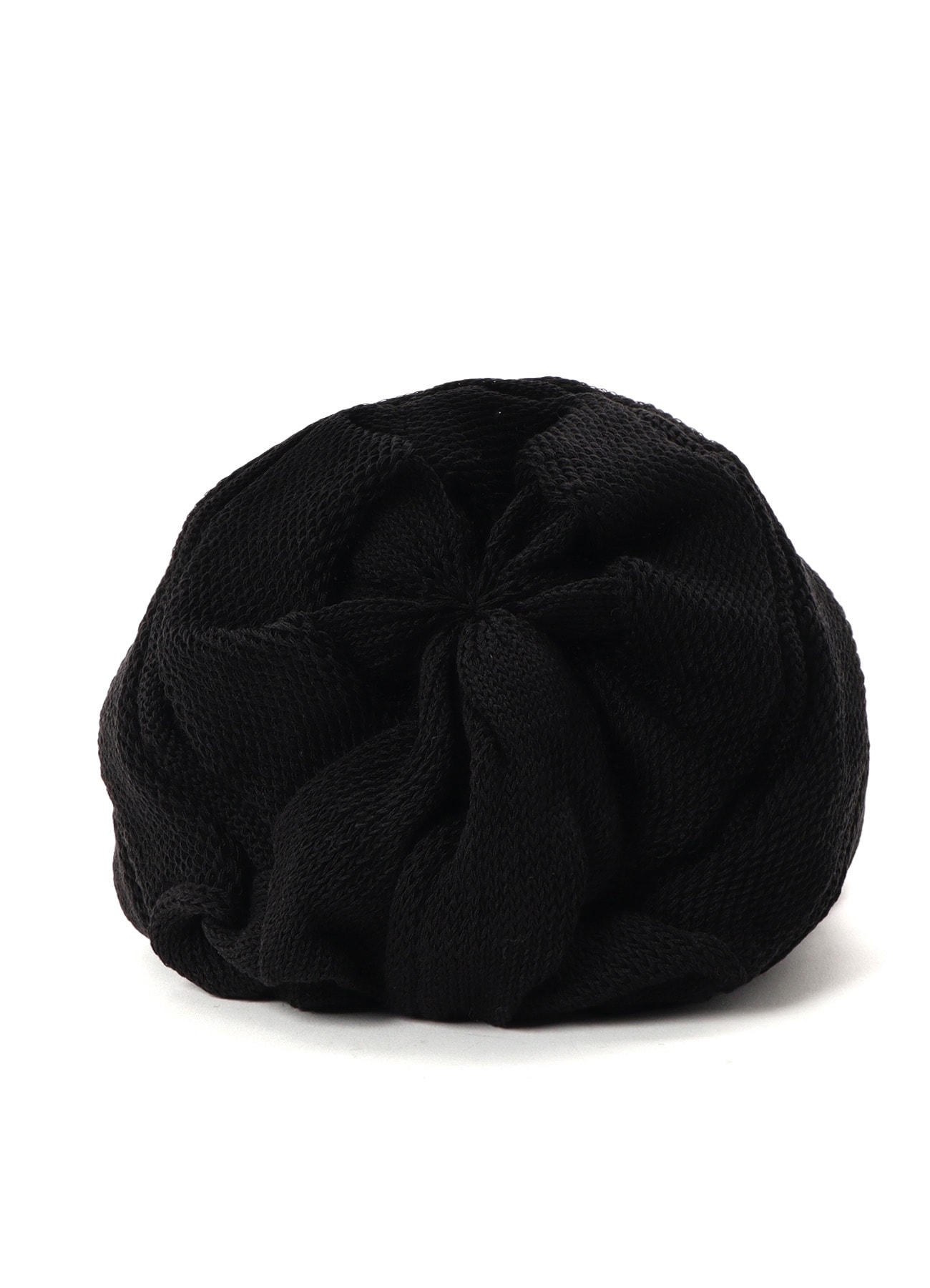 ACRYLIC FLAX KNIT CASQUETTE
