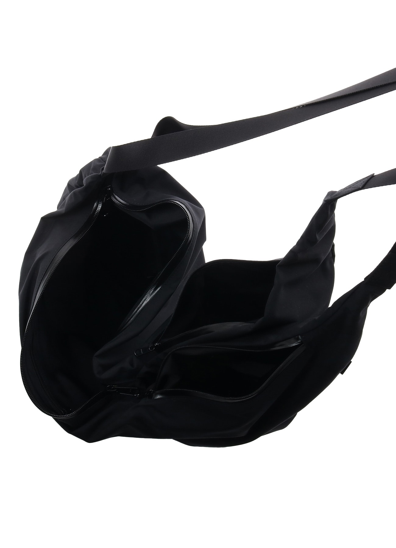 NYLON WIREFRAME SHOULDER BAG