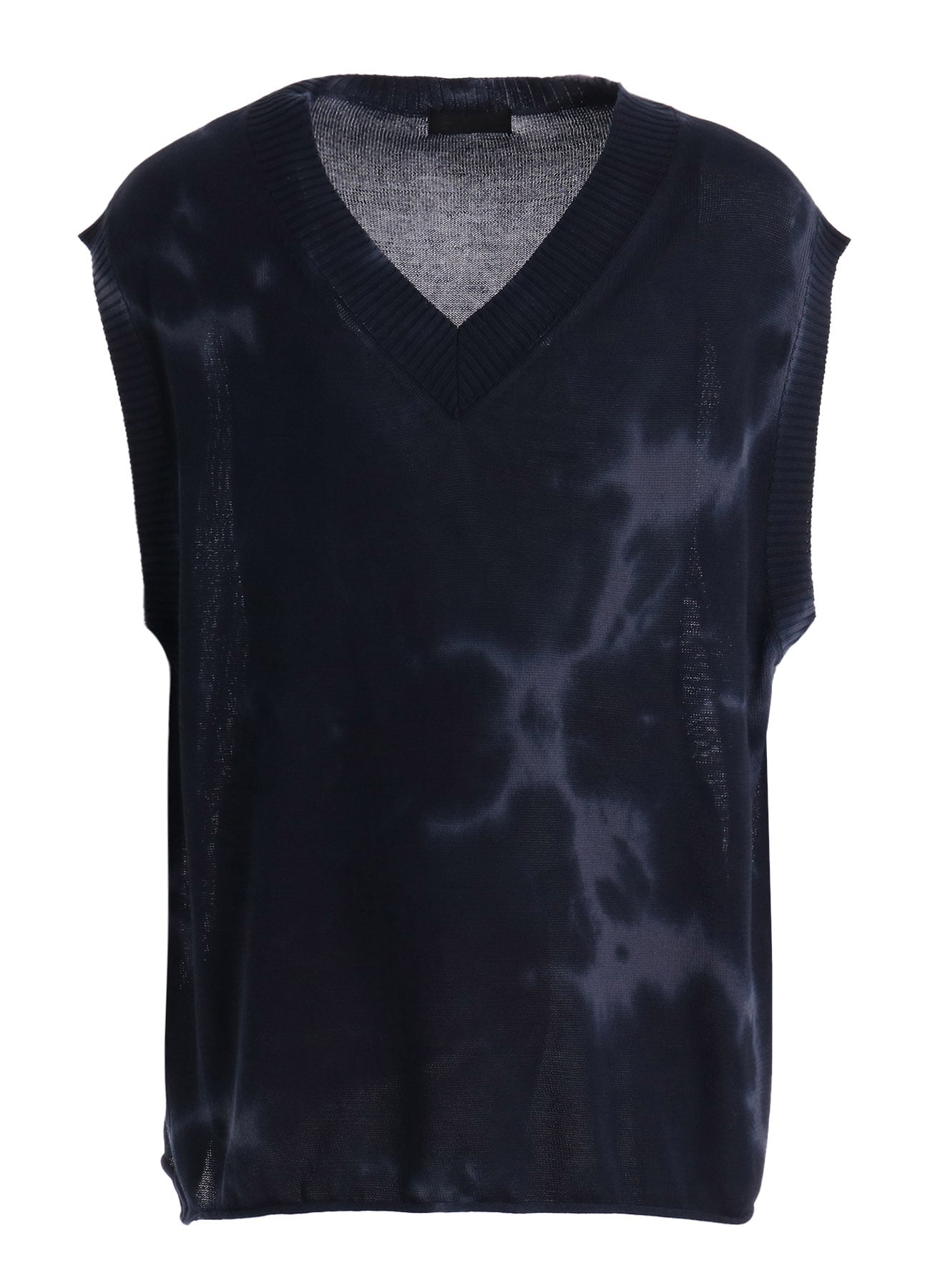 CHUSEN-DYED COMPACT TWIST VEST