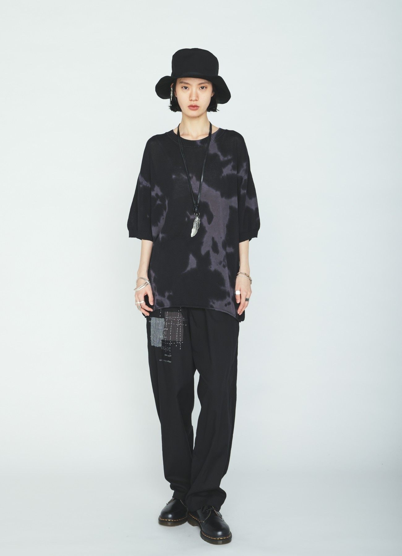 CHUSEN-DYED COMPACT TWIST PULLOVER