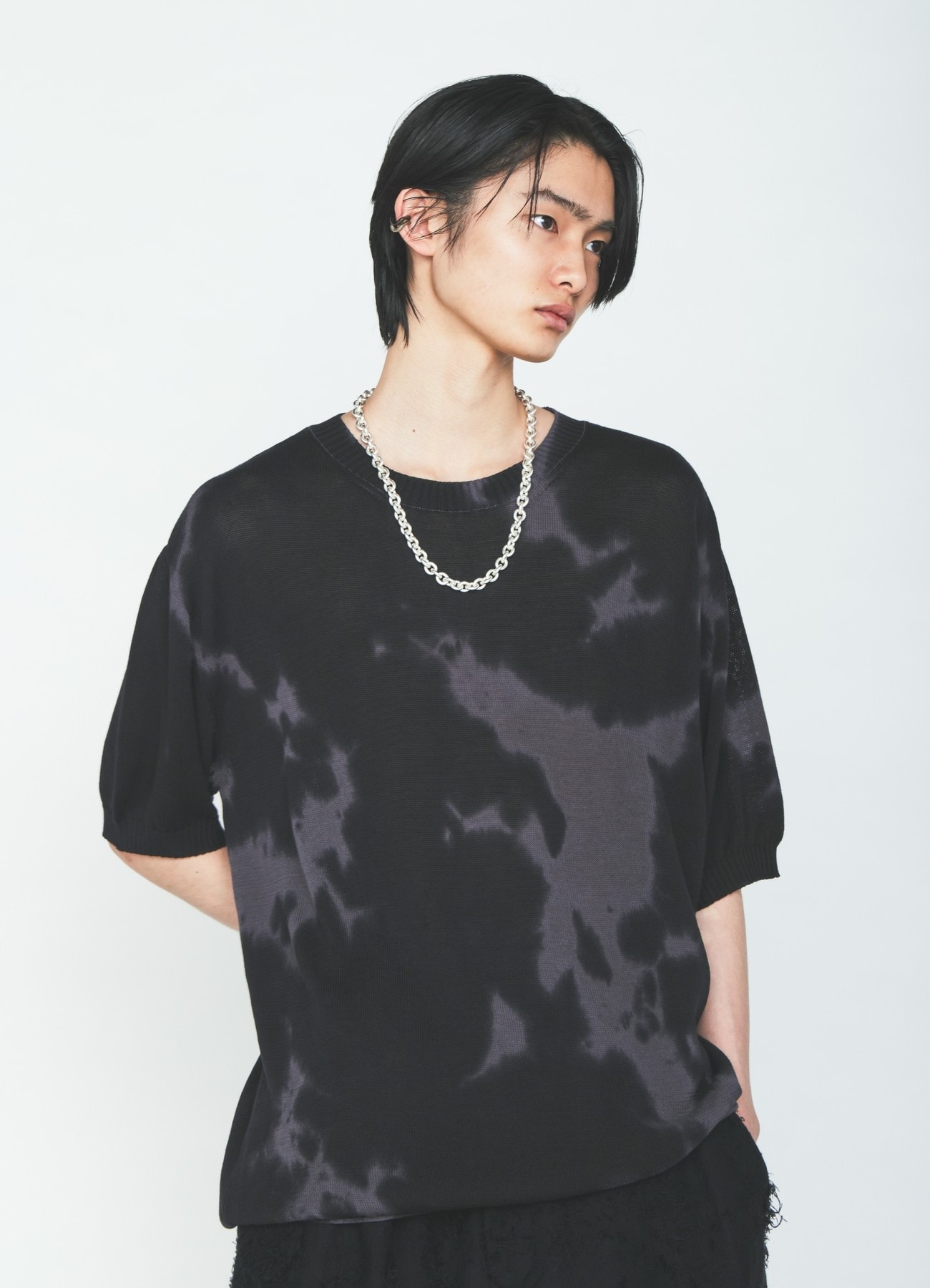 CHUSEN-DYED COMPACT TWIST PULLOVER