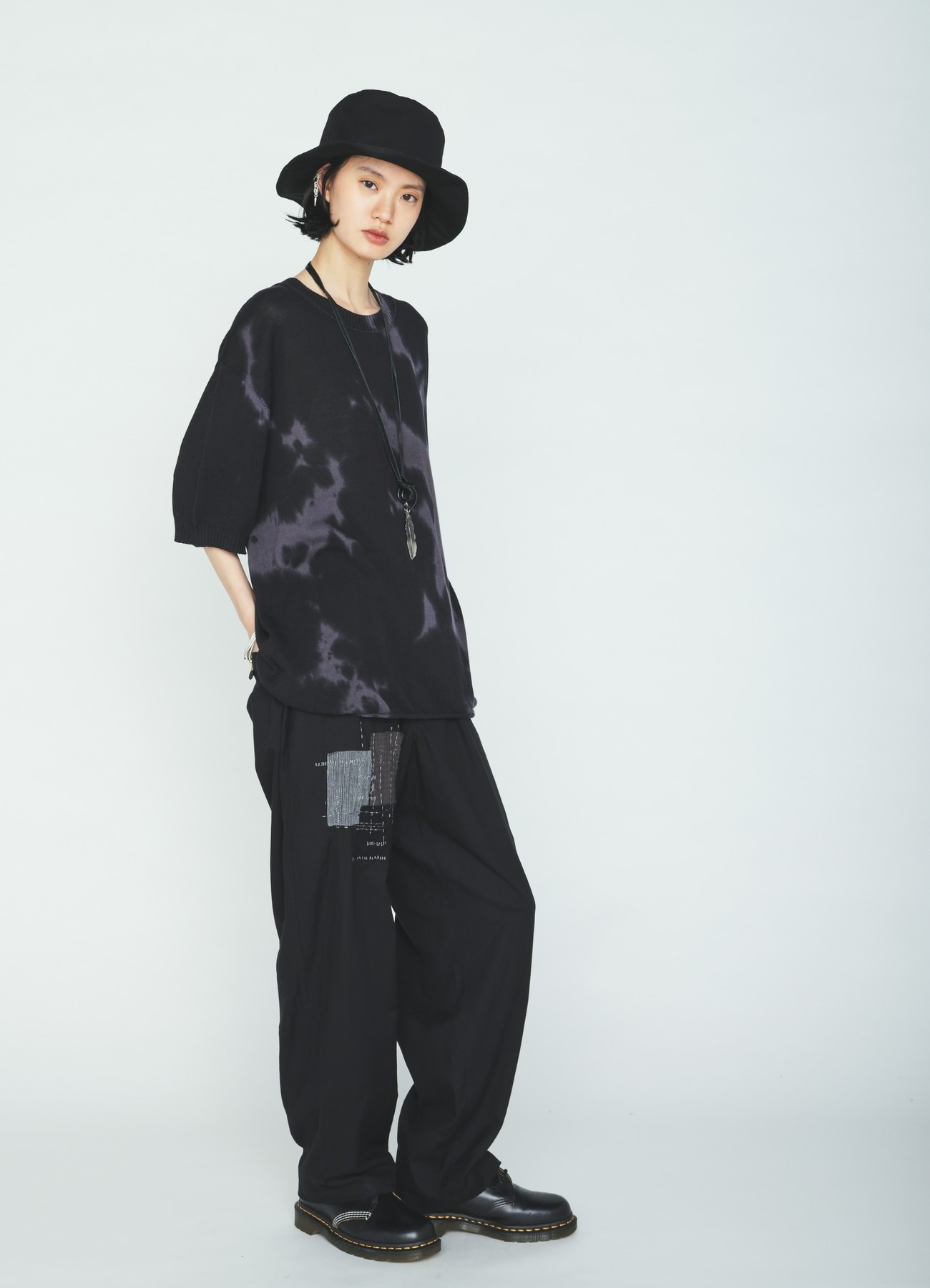 CHUSEN-DYED COMPACT TWIST PULLOVER