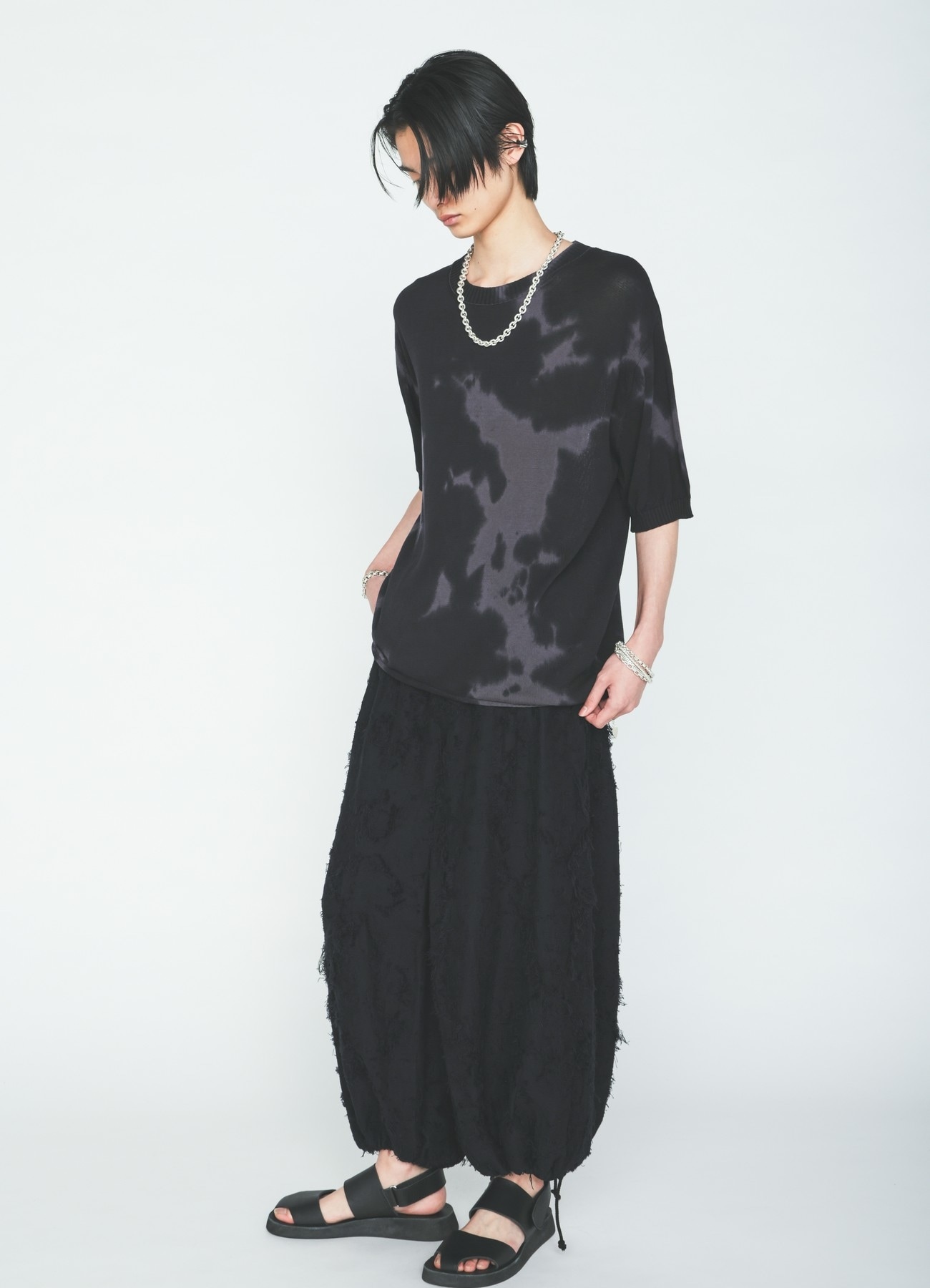 CHUSEN-DYED COMPACT TWIST PULLOVER