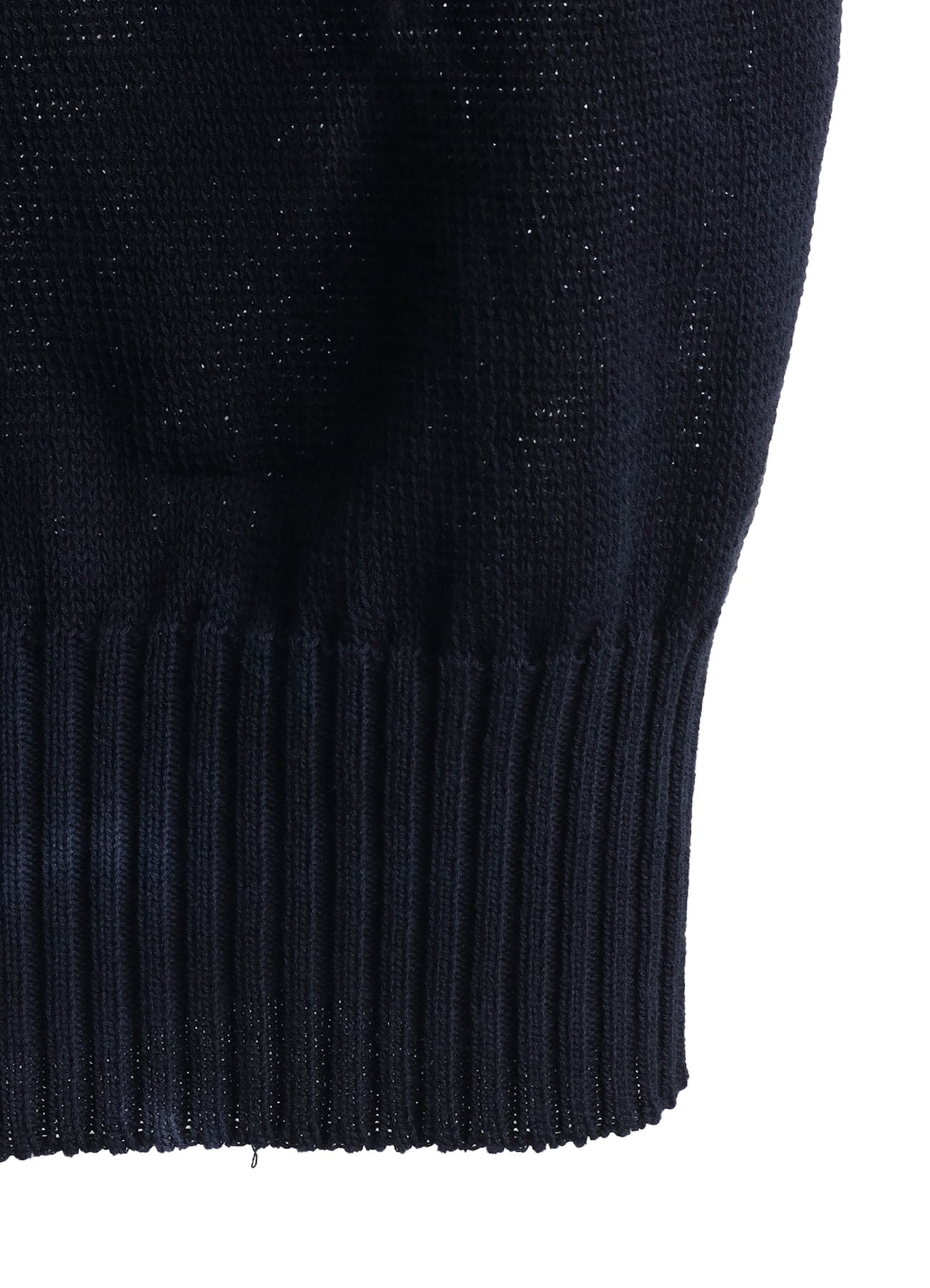 CHUSEN-DYED COMPACT TWIST POLO SHIRT