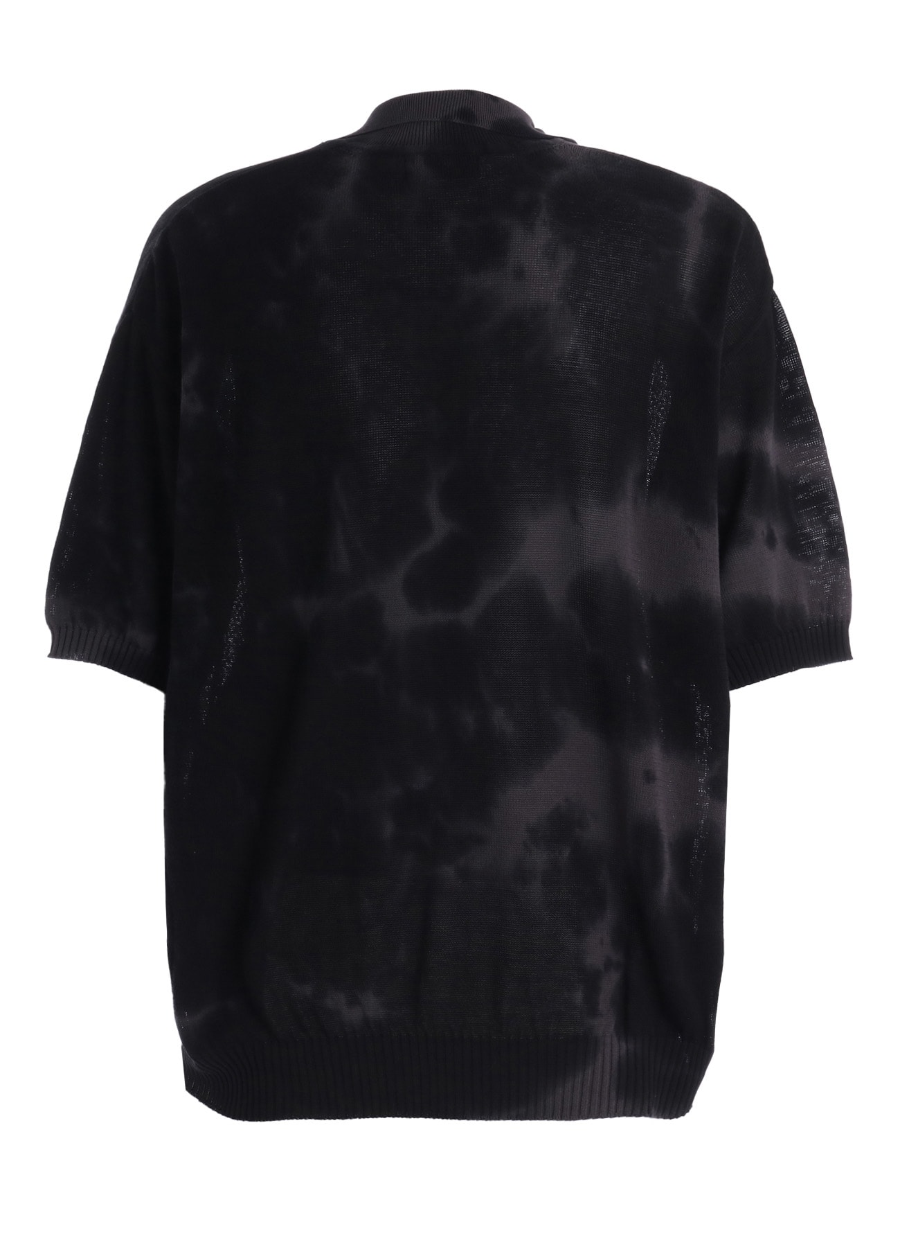 CHUSEN-DYED COMPACT TWIST POLO SHIRT