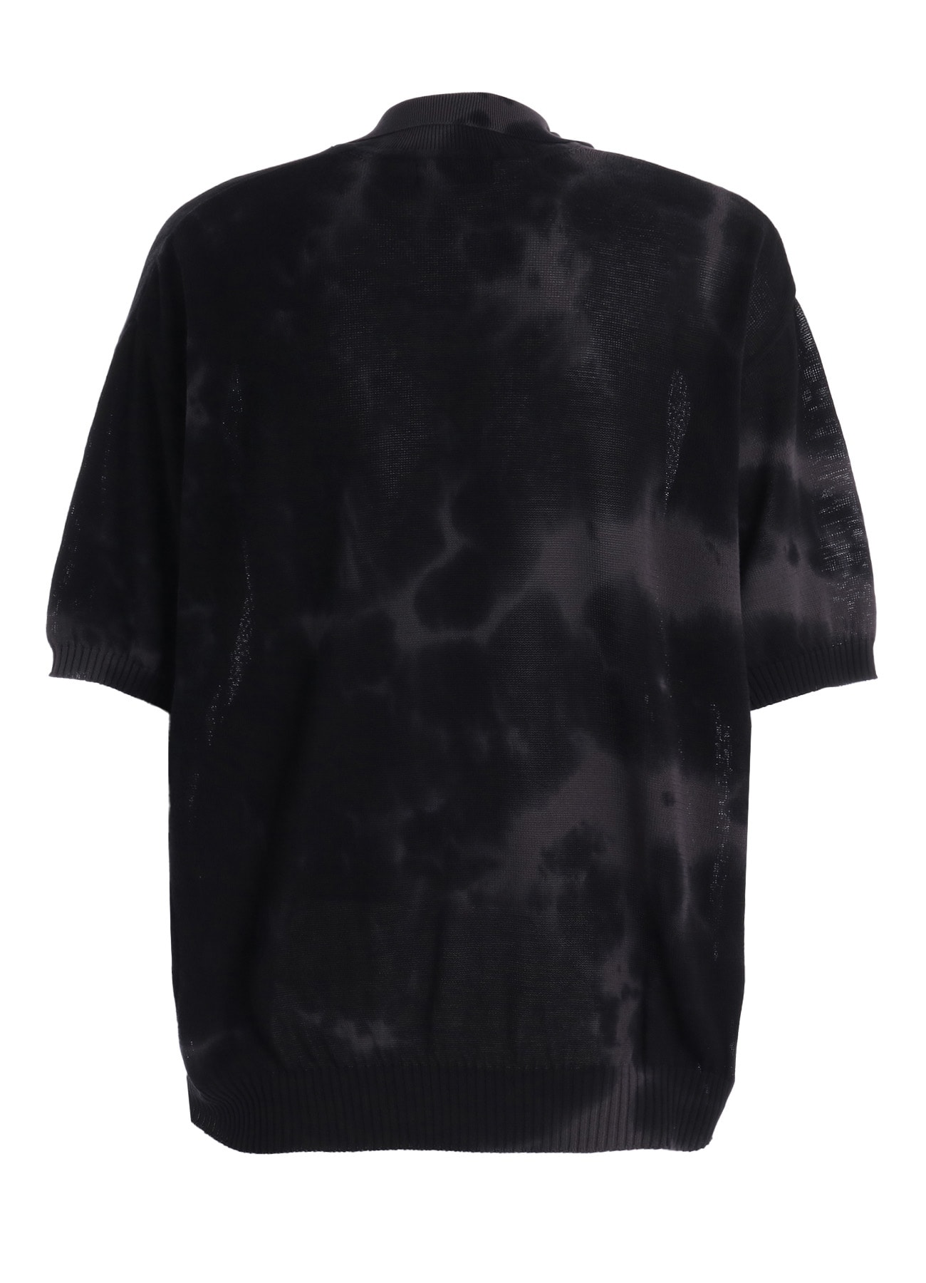 CHUSEN-DYED COMPACT TWIST POLO SHIRT