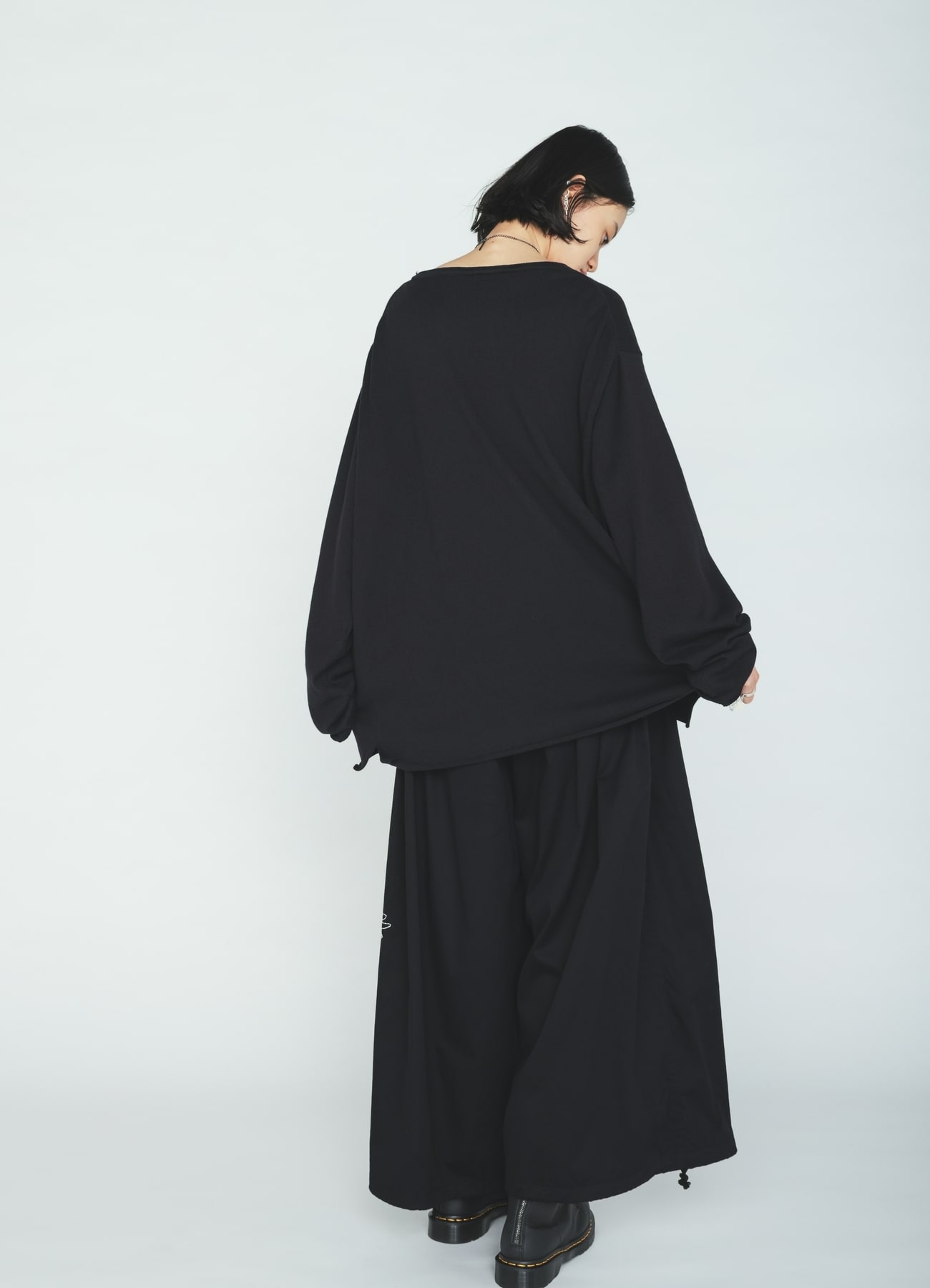 COTTON SUVIN GOLD KNIT PULLOVER