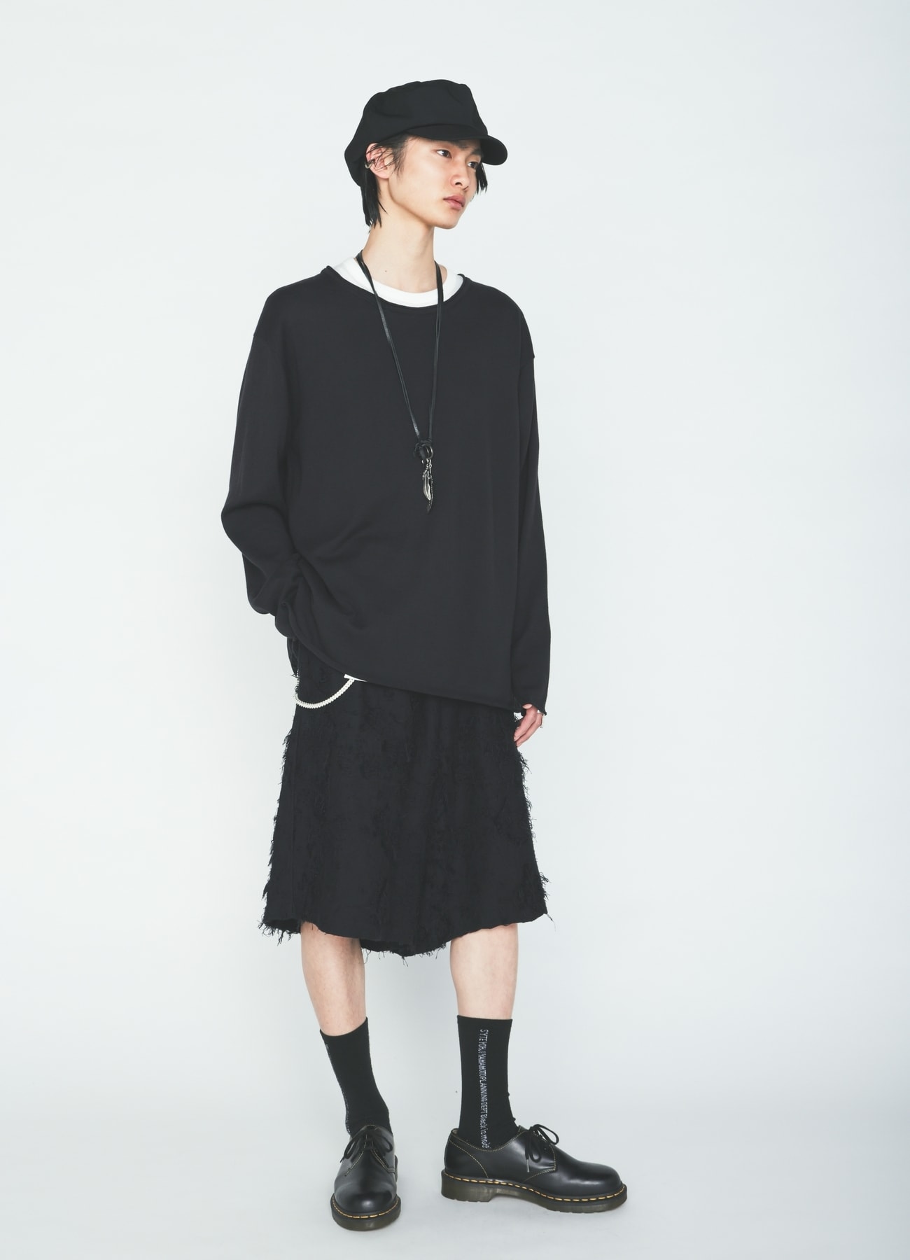 COTTON SUVIN GOLD KNIT PULLOVER