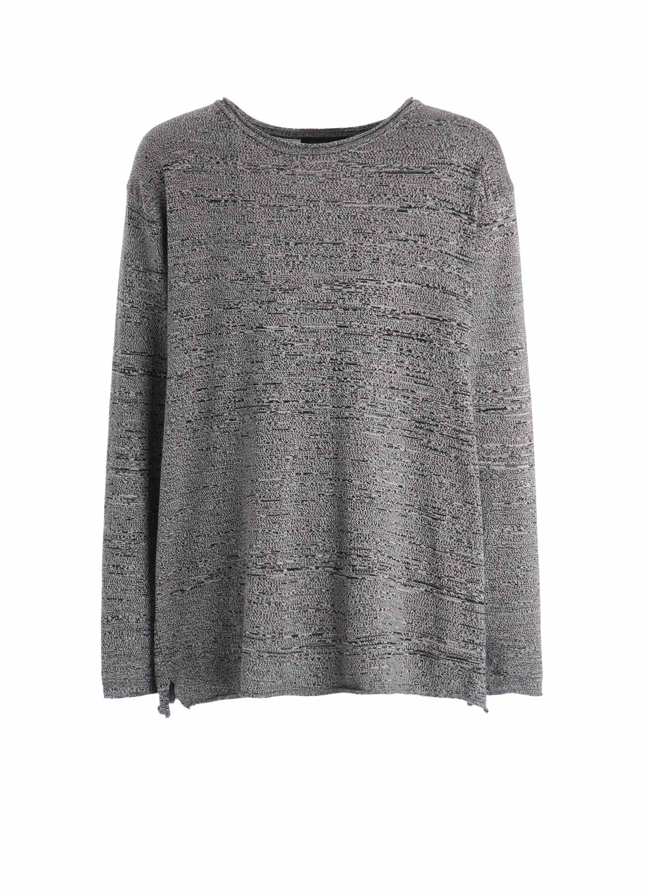 COTTON SUVIN GOLD KNIT PULLOVER