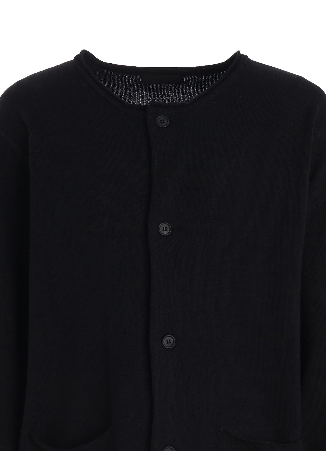 COTTON SUVIN GOLD KNIT CARDIGAN