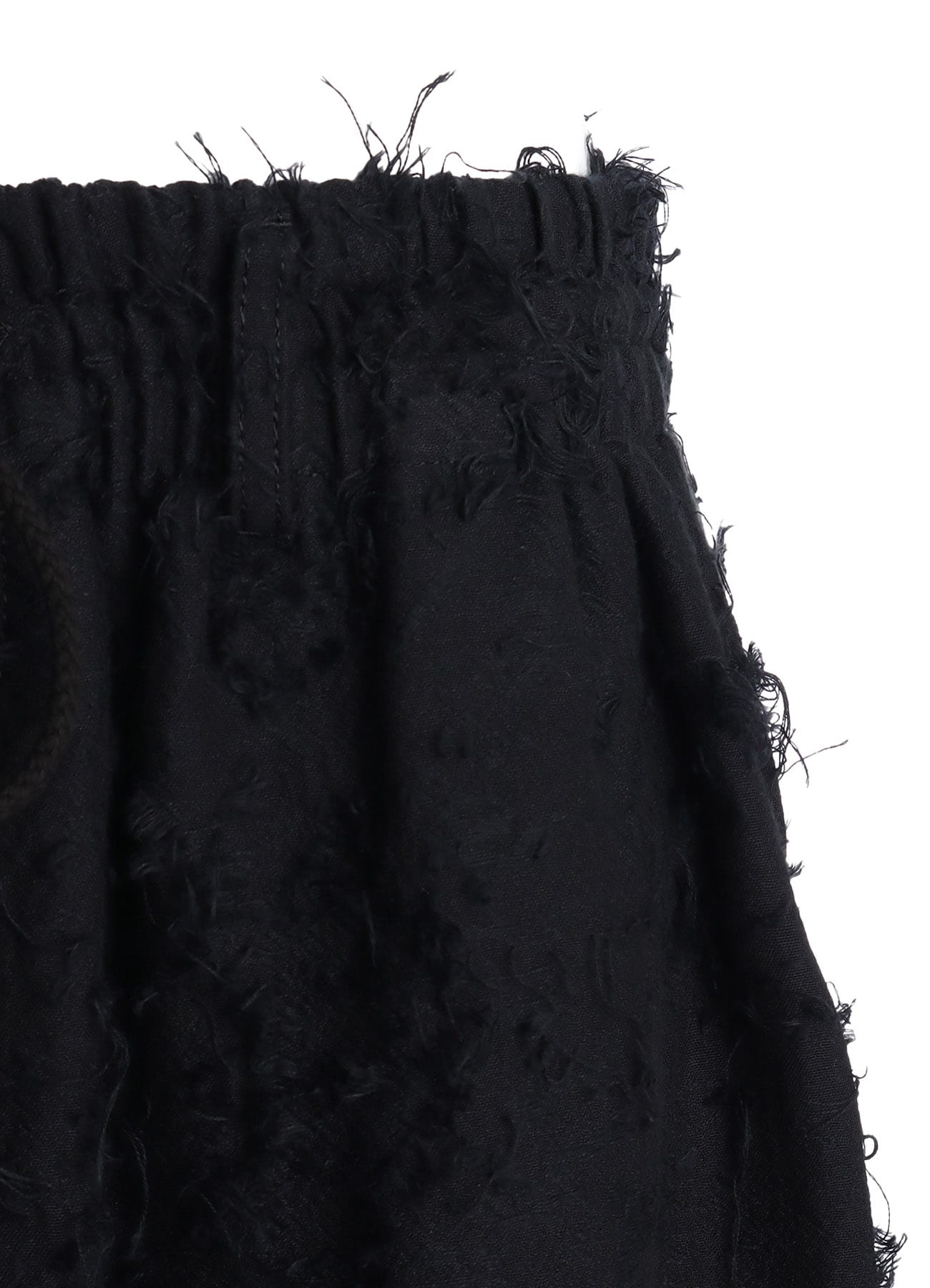 COTTON BOTANICAL SHEER JACQUARD CULOTTE PANTS