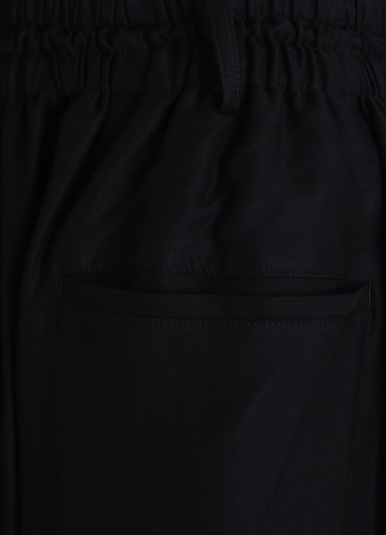 RAYON TWILL SKULL EMBROIDERY CULOTTE PANTS