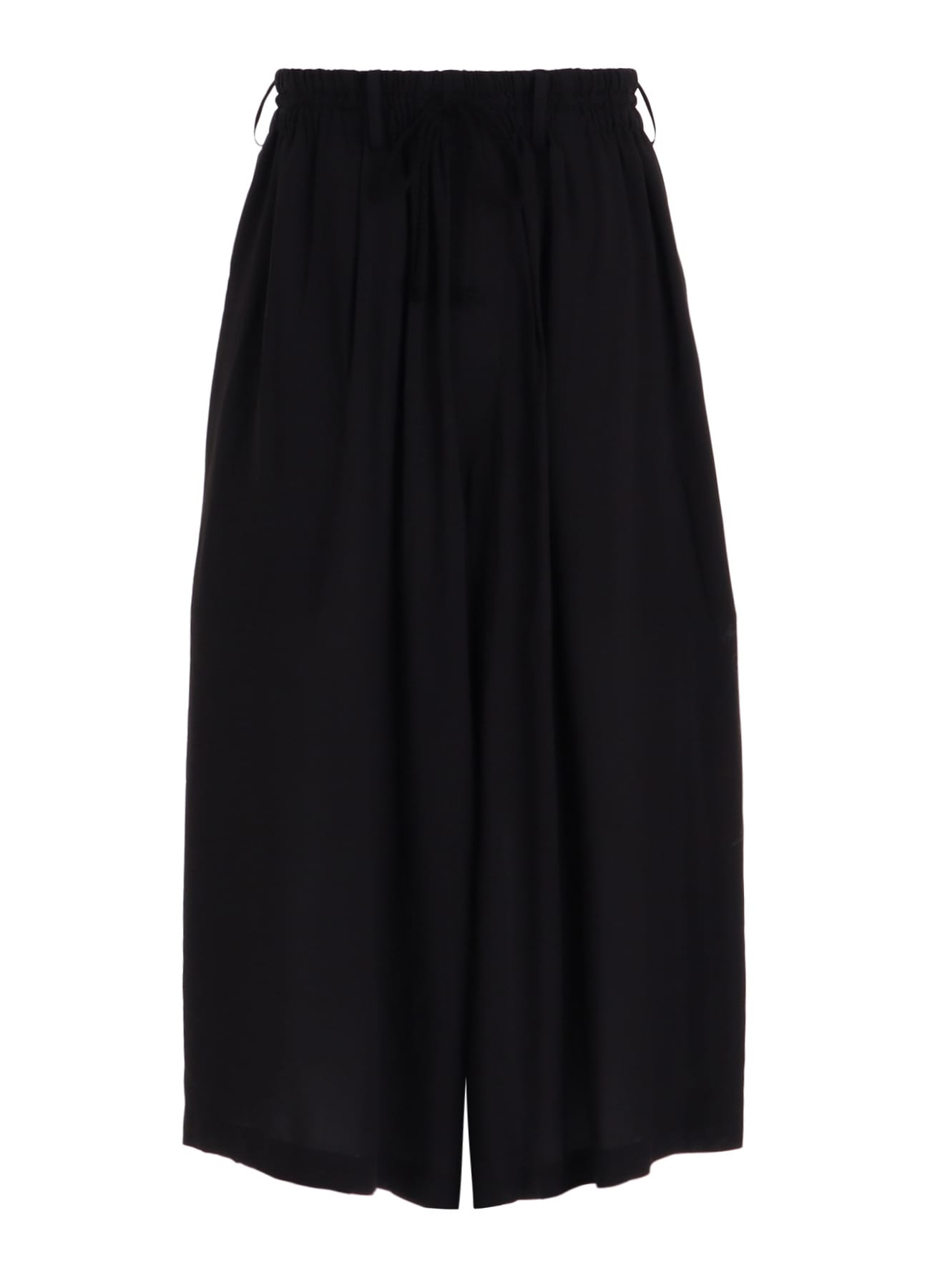 RAYON “Y” LETTER AND RED FLOWER PRINT CULOTTE PANTS