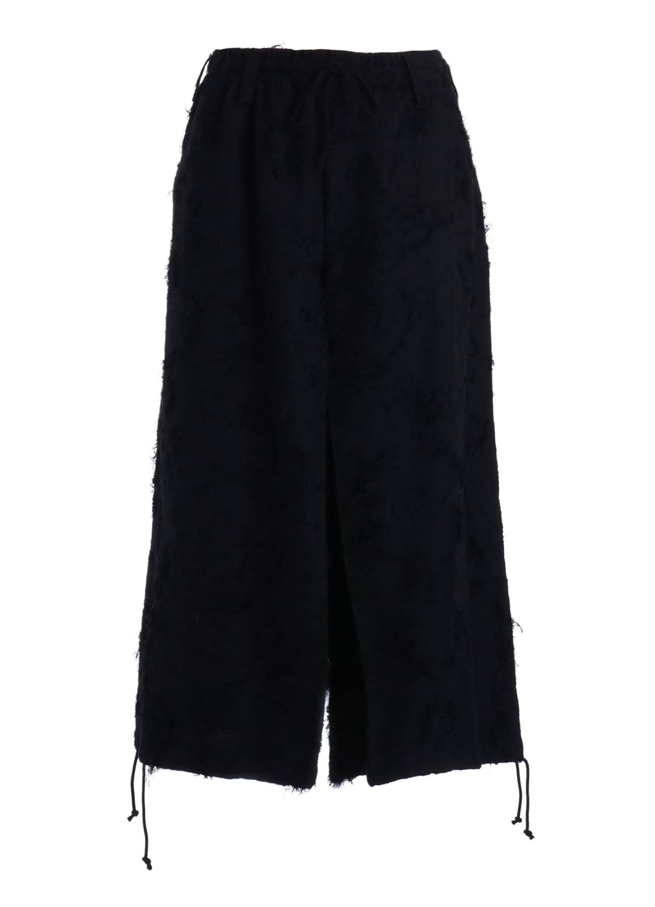 COTTON BOTANICAL SHEER JACQUARD HAKAMA BALLOON PANTS