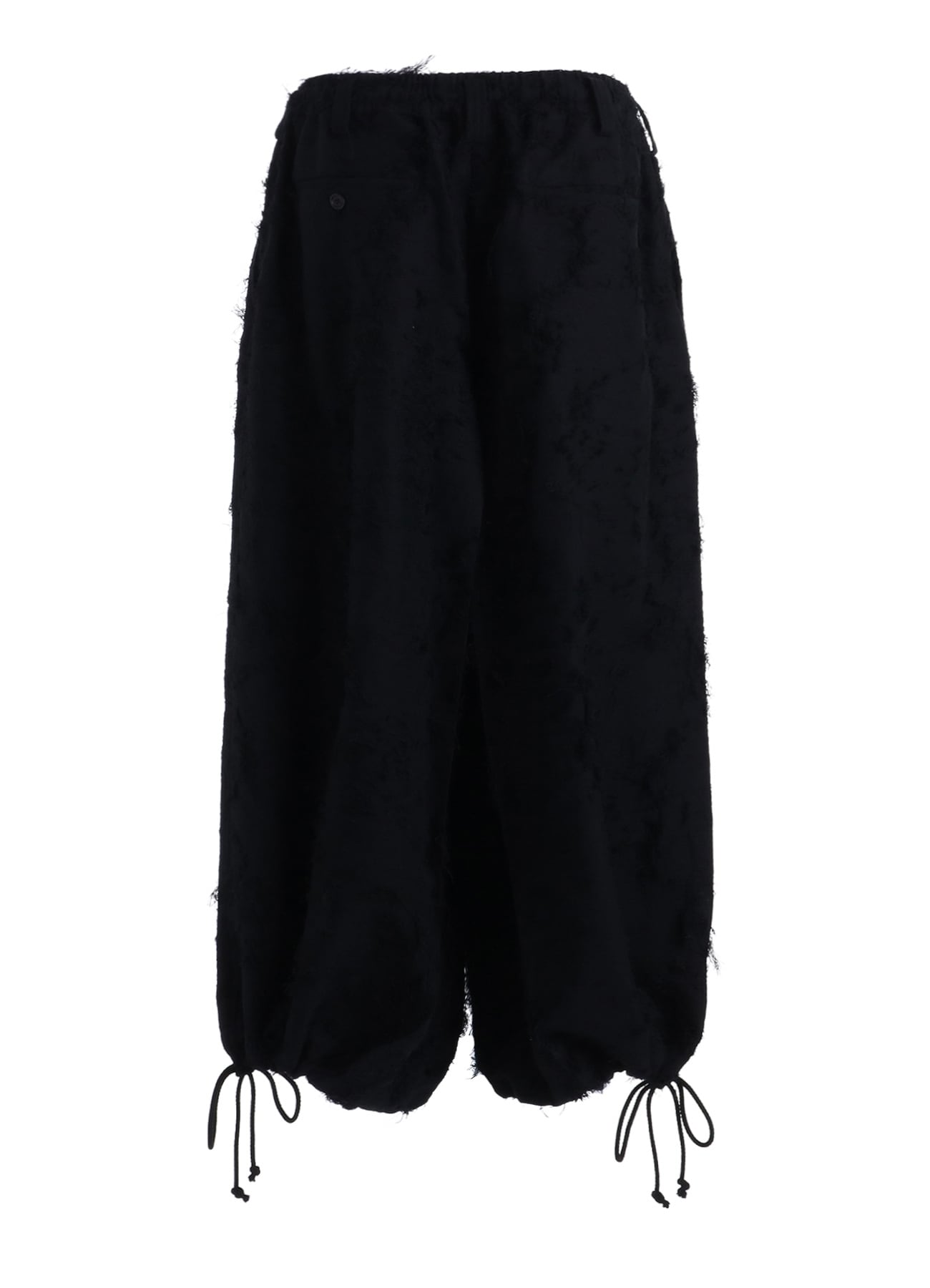 COTTON BOTANICAL SHEER JACQUARD HAKAMA BALLOON PANTS