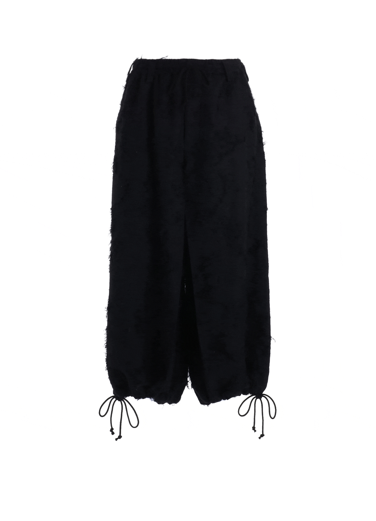 COTTON BOTANICAL SHEER JACQUARD HAKAMA BALLOON PANTS