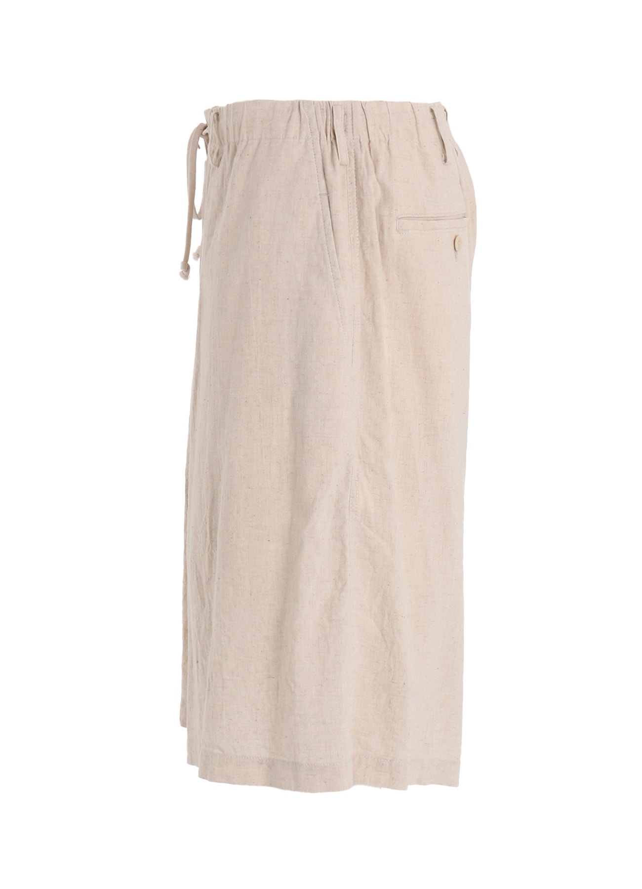 Cotton-Linen Poplin HALF PANTS