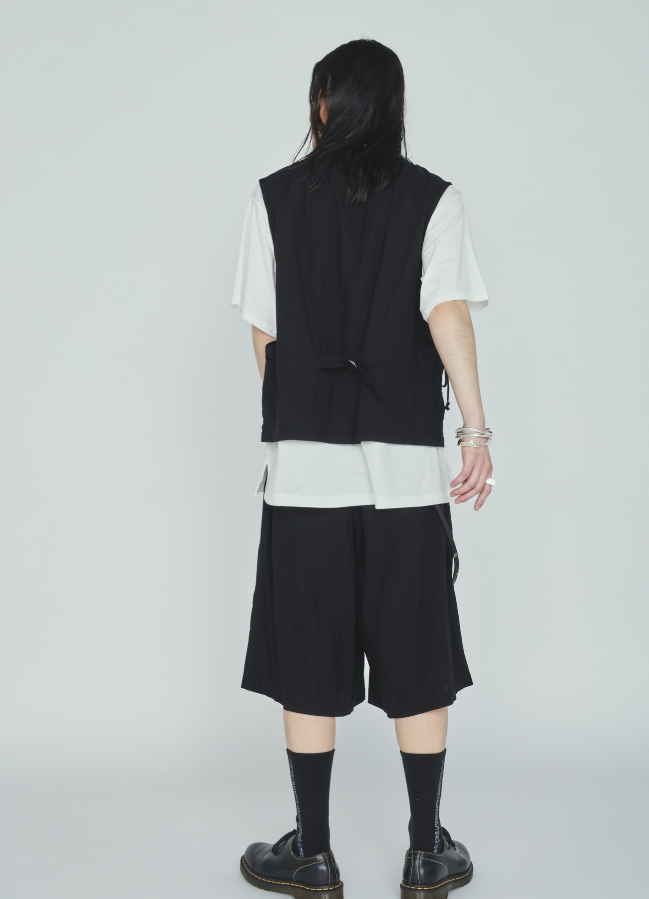 Cotton-Linen Poplin HALF PANTS