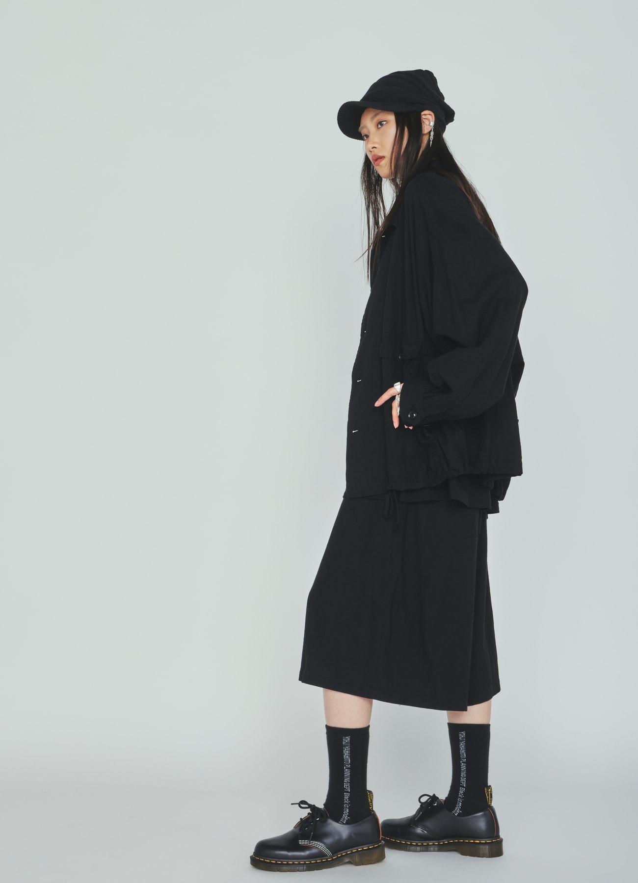 Cotton-Linen Poplin HALF PANTS