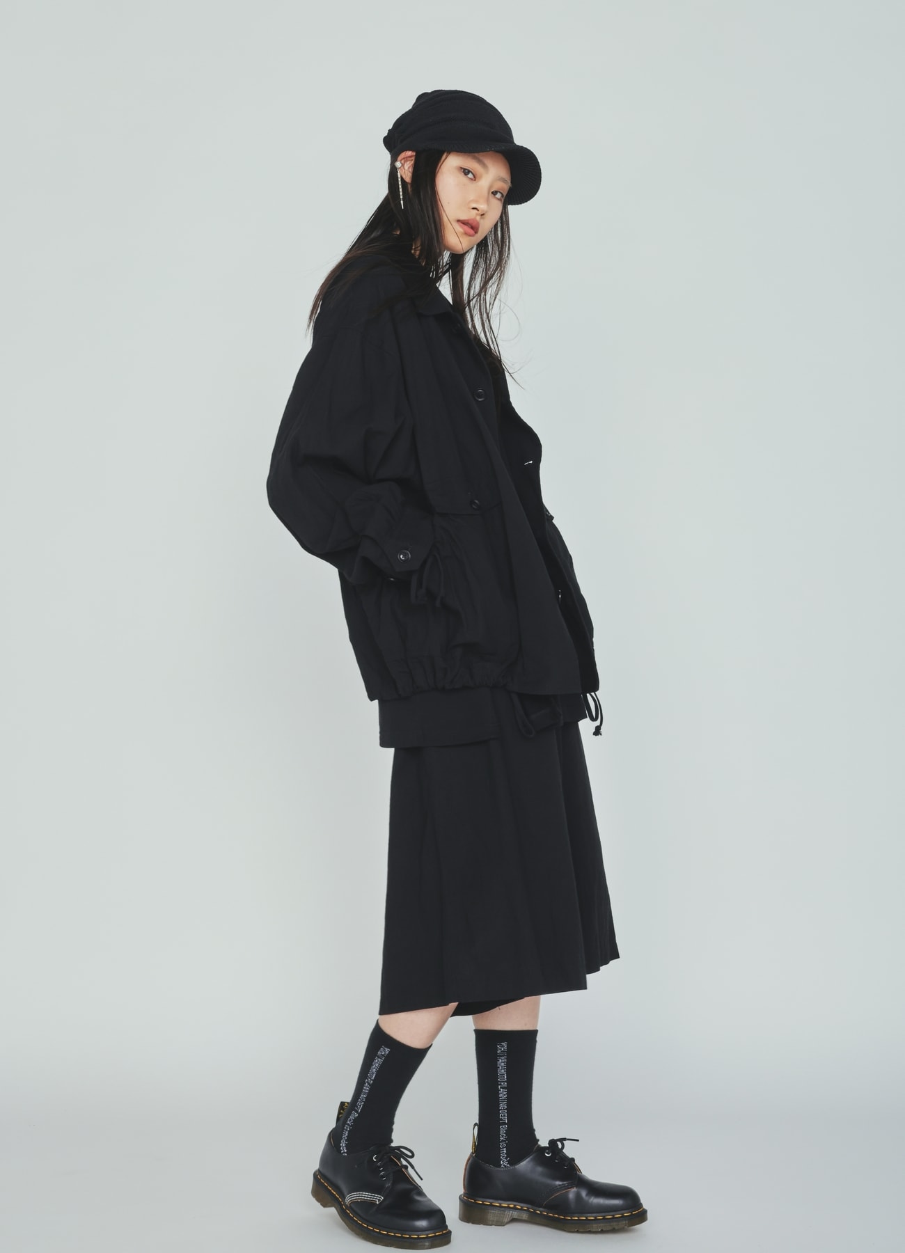 Cotton-Linen Poplin HALF PANTS