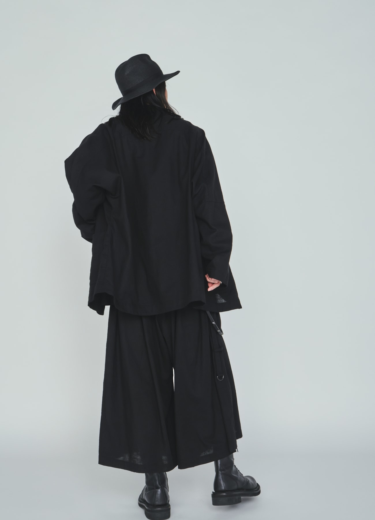 INDIAN KADI SIDEBANDED CULOTTE PANTS