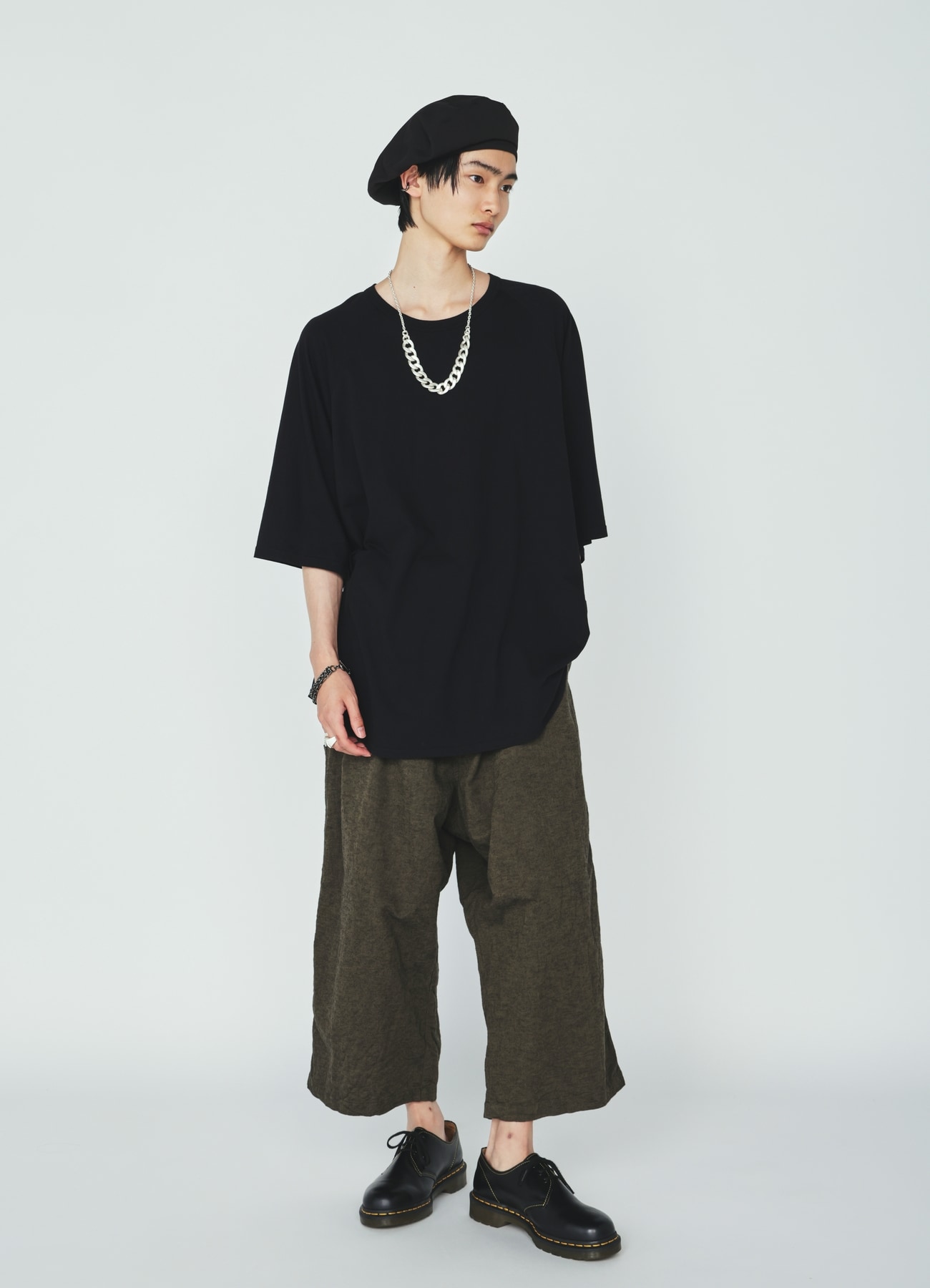COTTON/LINEN CANVAS SOFRON FOLDABLE POCKET PANTS