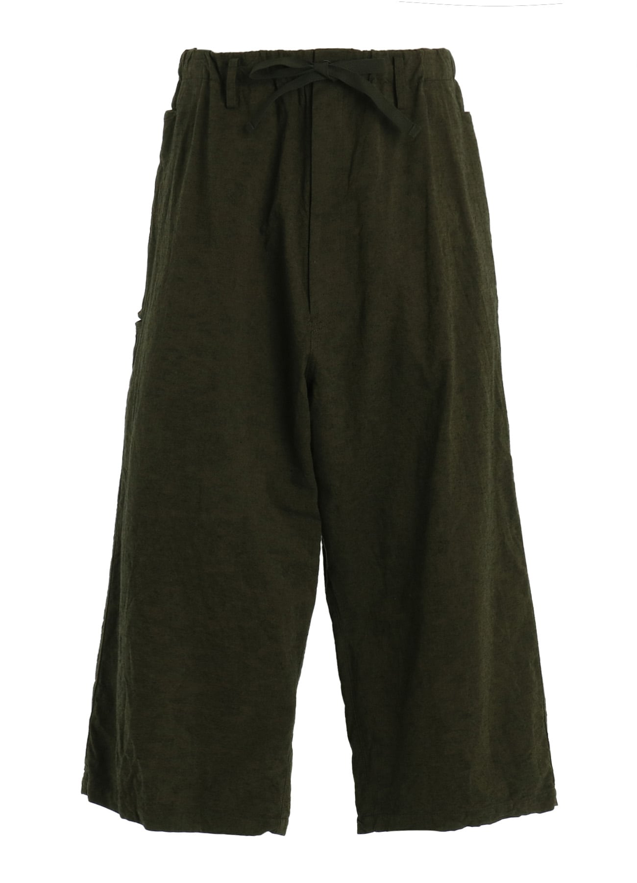 COTTON/LINEN CANVAS SOFRON FOLDABLE POCKET PANTS