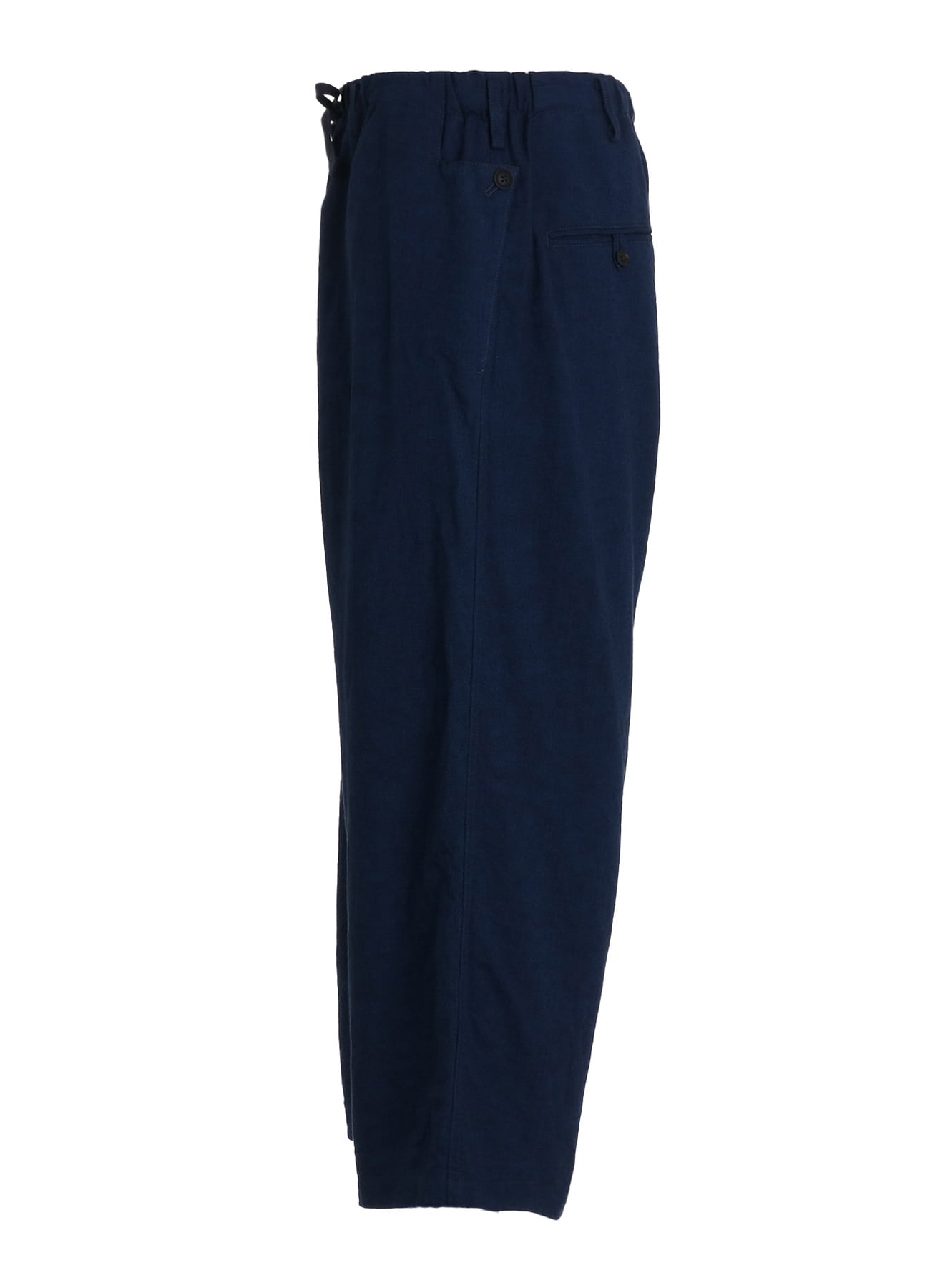 COTTON/LINEN CANVAS SOFRON FOLDABLE POCKET PANTS
