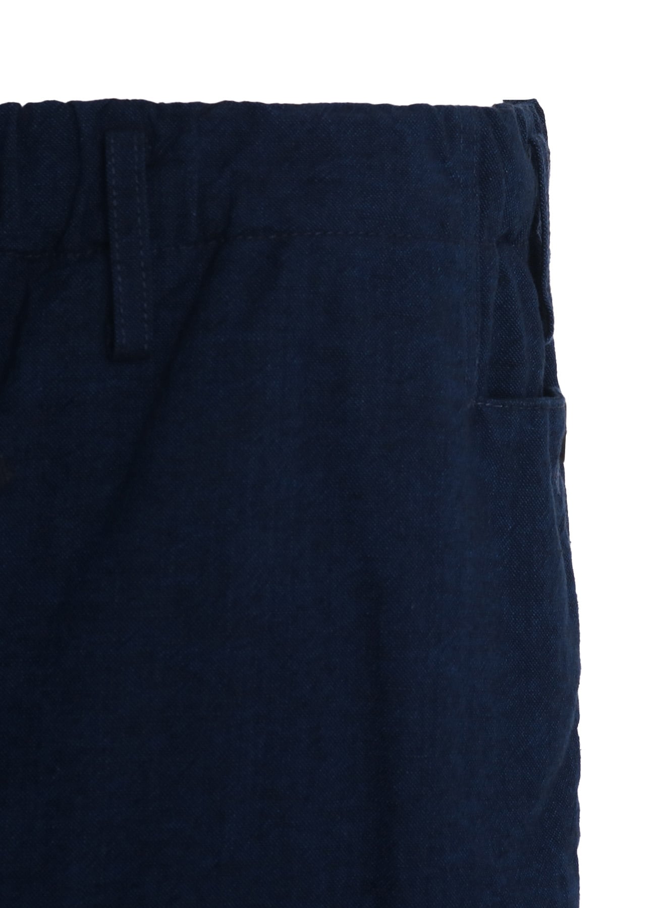 COTTON/LINEN CANVAS SOFRON FOLDABLE POCKET PANTS