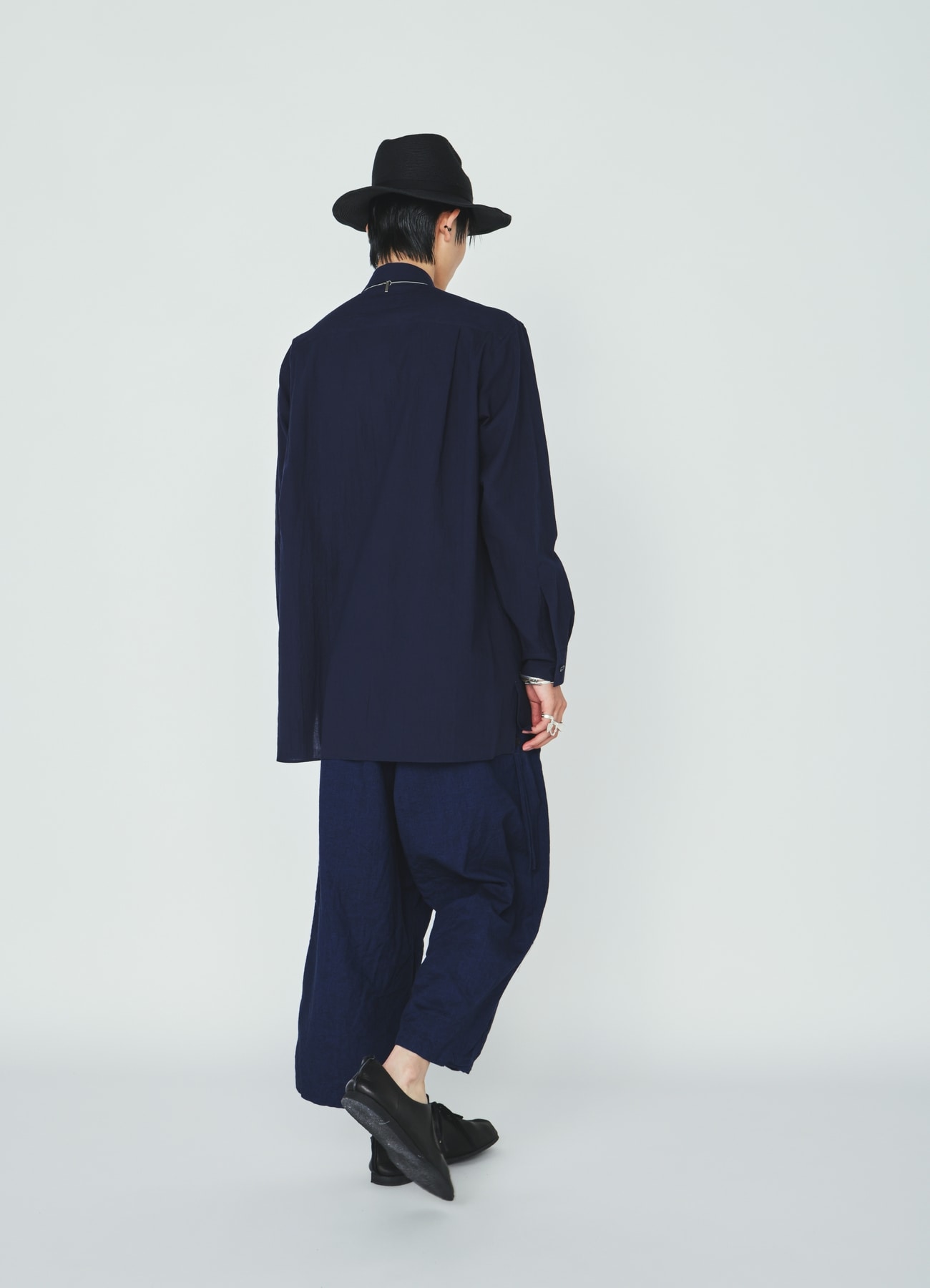 COTTON/LINEN CANVAS SOFRON FOLDABLE POCKET PANTS