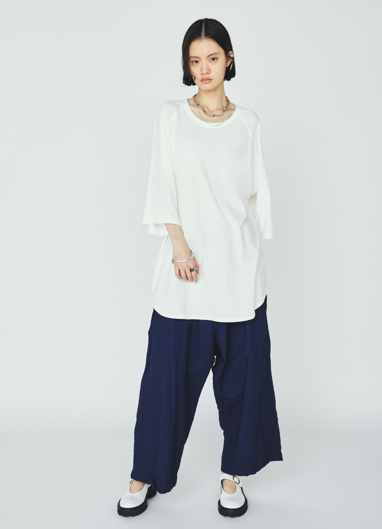 COTTON/LINEN CANVAS SOFRON FOLDABLE POCKET PANTS