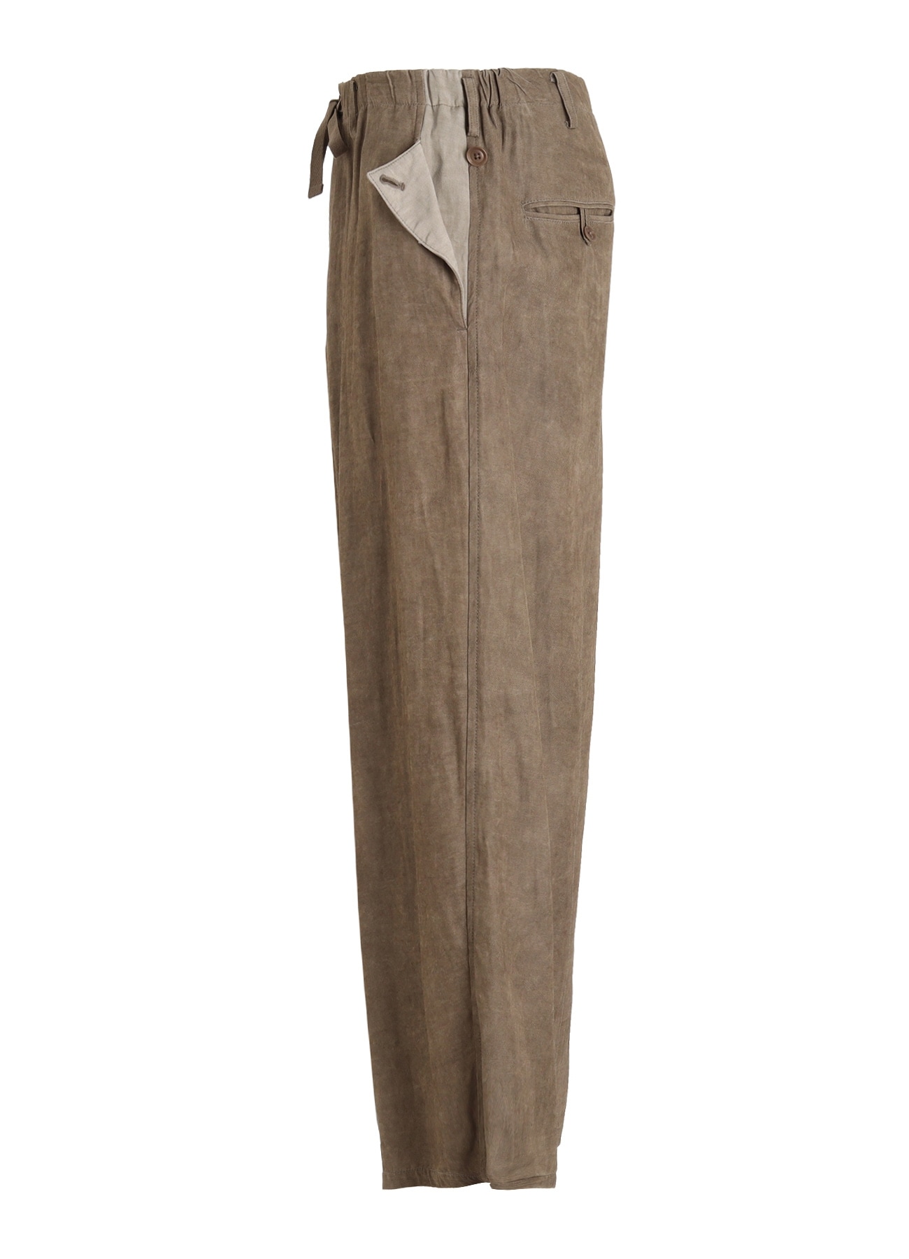 VIS/LI TWILL PIGMENT PRINT FOLDABLE POCKET PANTS