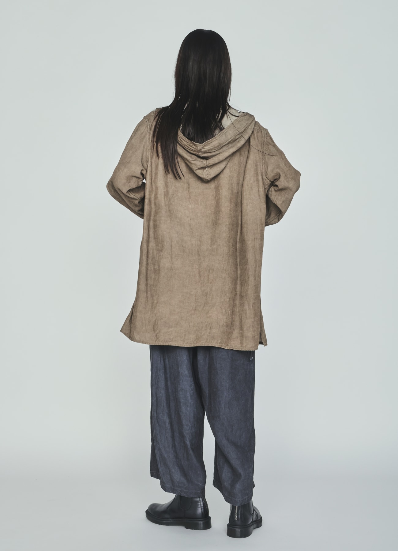 VIS/LI TWILL PIGMENT PRINT FOLDABLE POCKET PANTS