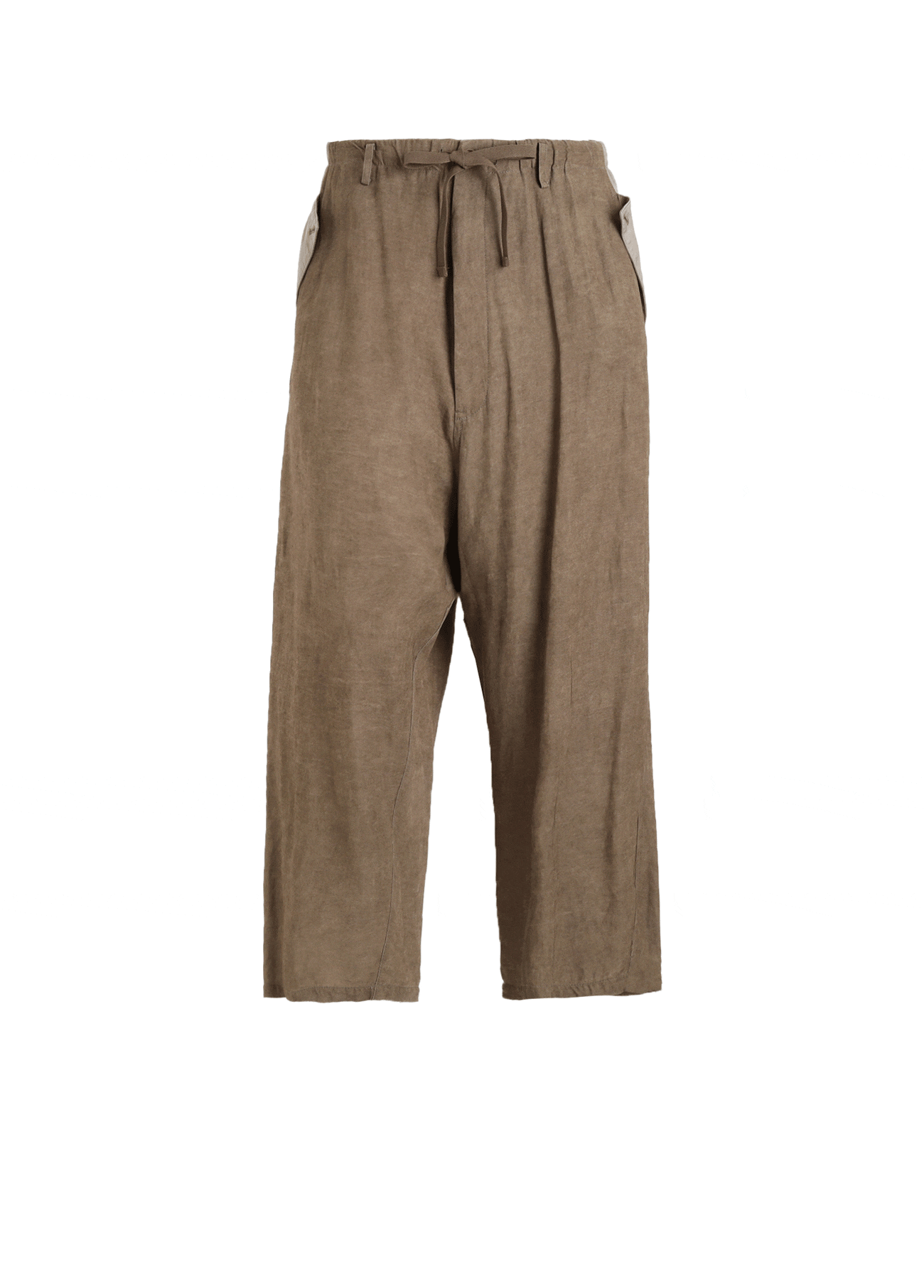 VIS/LI TWILL PIGMENT PRINT FOLDABLE POCKET PANTS