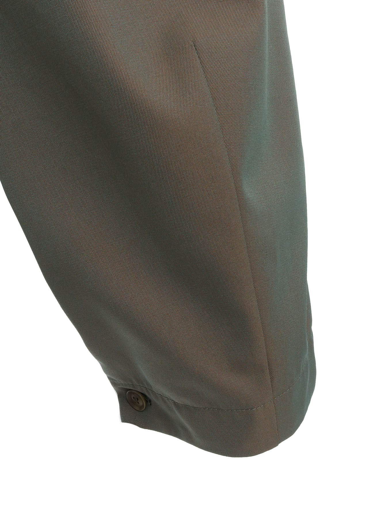 PE/RY REFLECTIVE TWILL TWO-TUCK PANTS