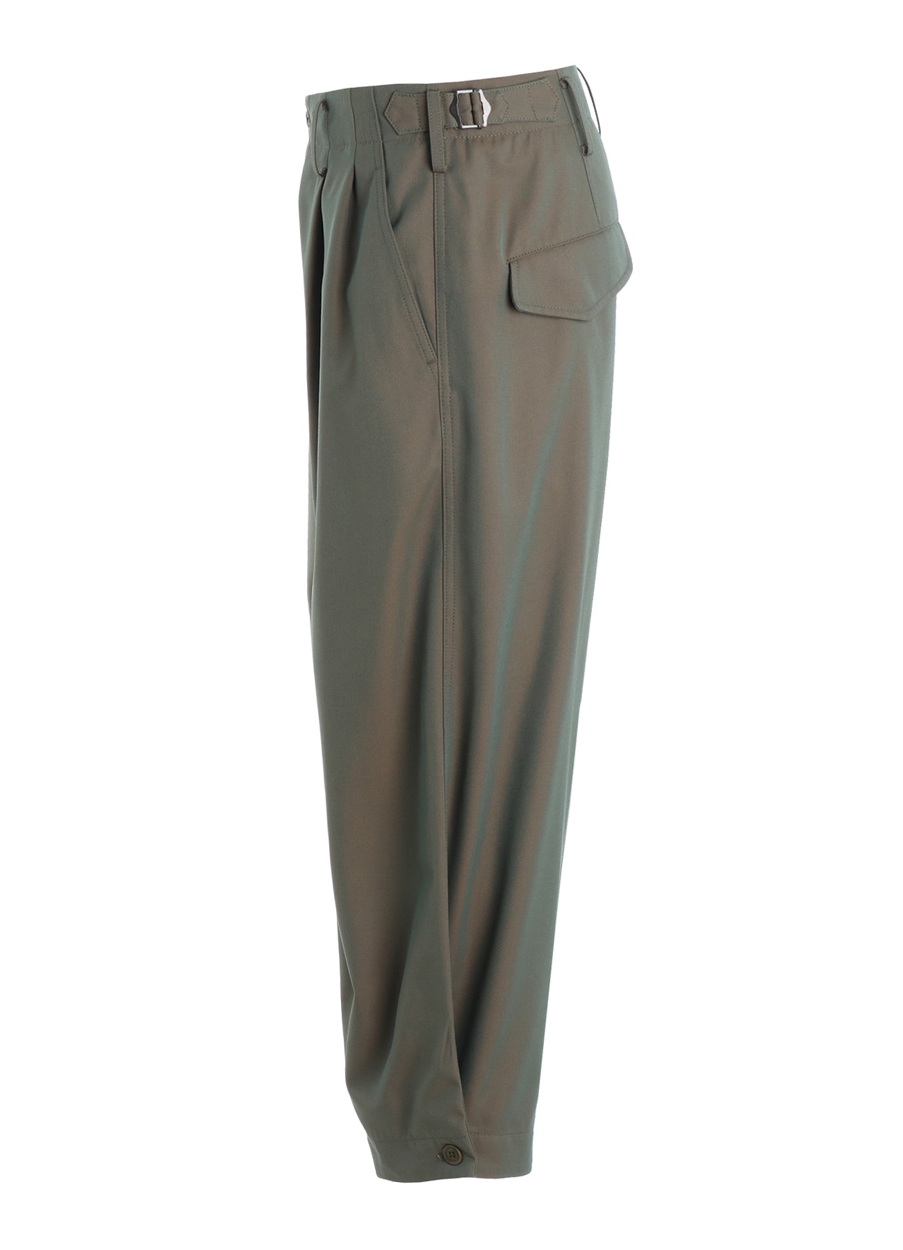 PE/RY REFLECTIVE TWILL TWO-TUCK PANTS