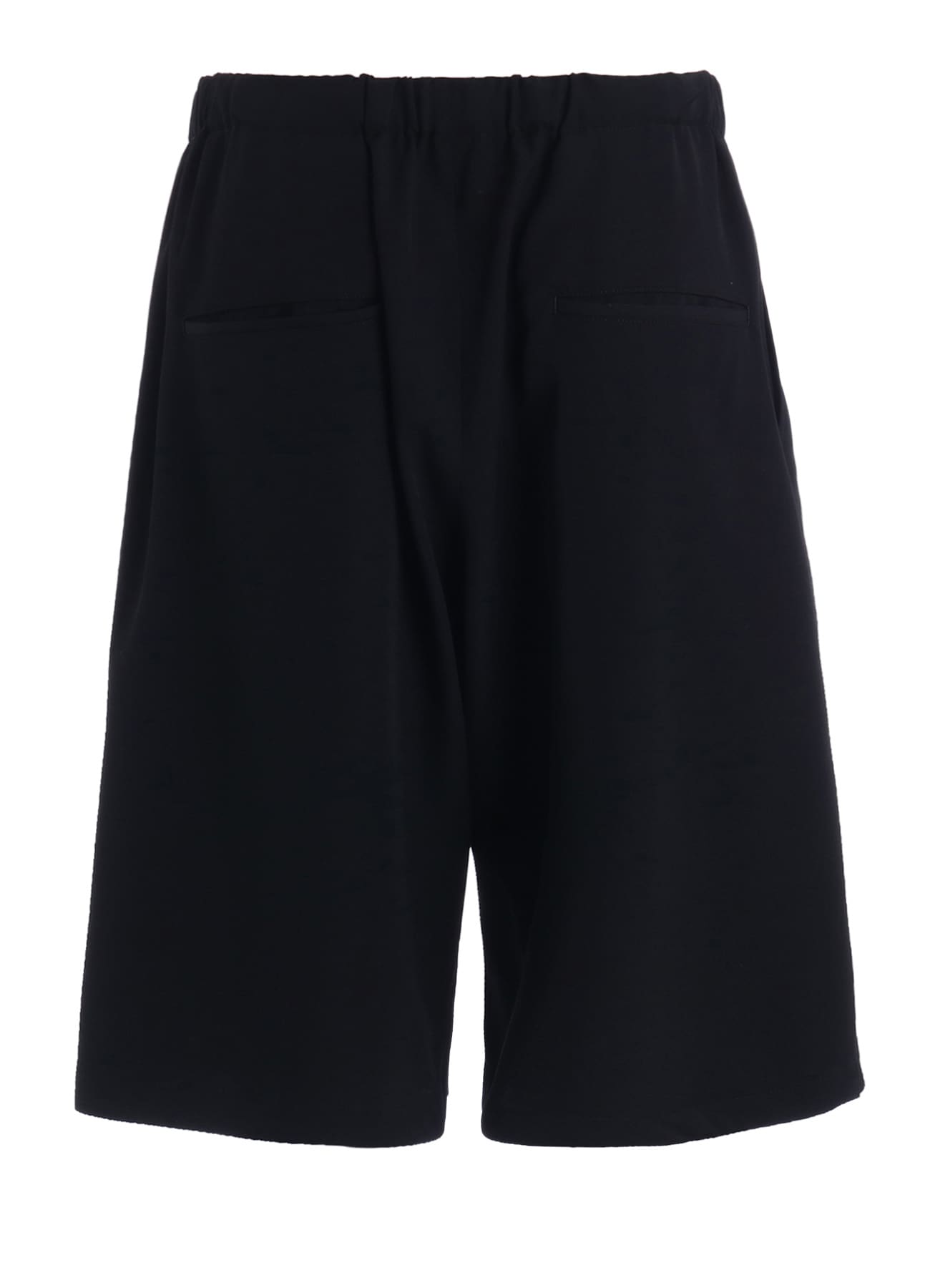 WASHER WOOL GABARDINE WRAP HALF PANTS