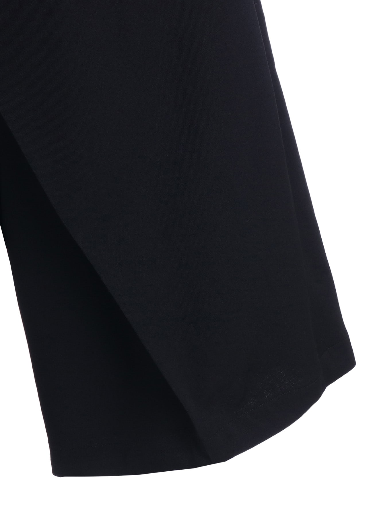 WASHER WOOL GABARDINE WRAP HALF PANTS