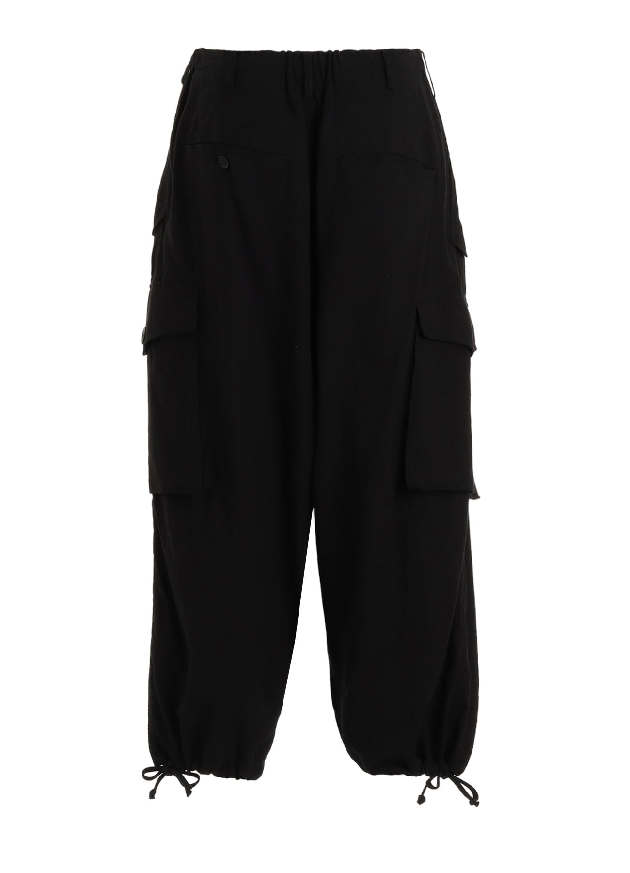 Cotton-Linen Poplin CARGO PANTS