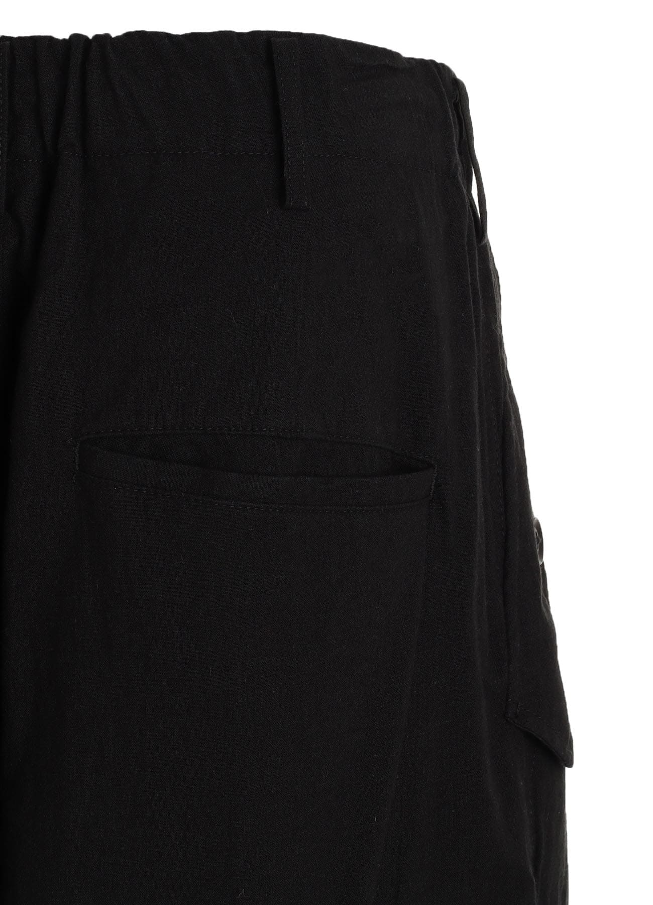 Cotton-Linen Poplin CARGO PANTS