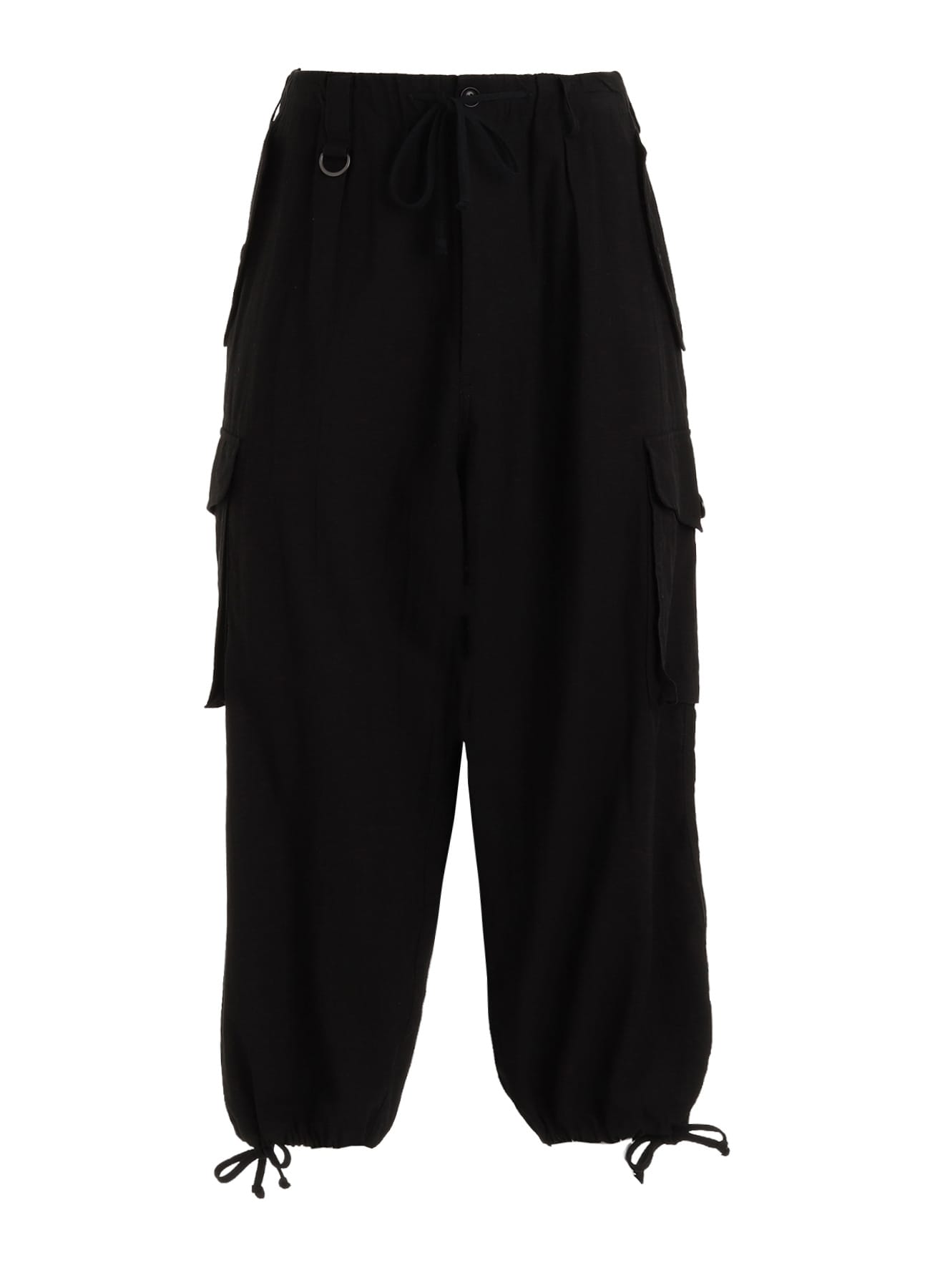 Cotton-Linen Poplin CARGO PANTS