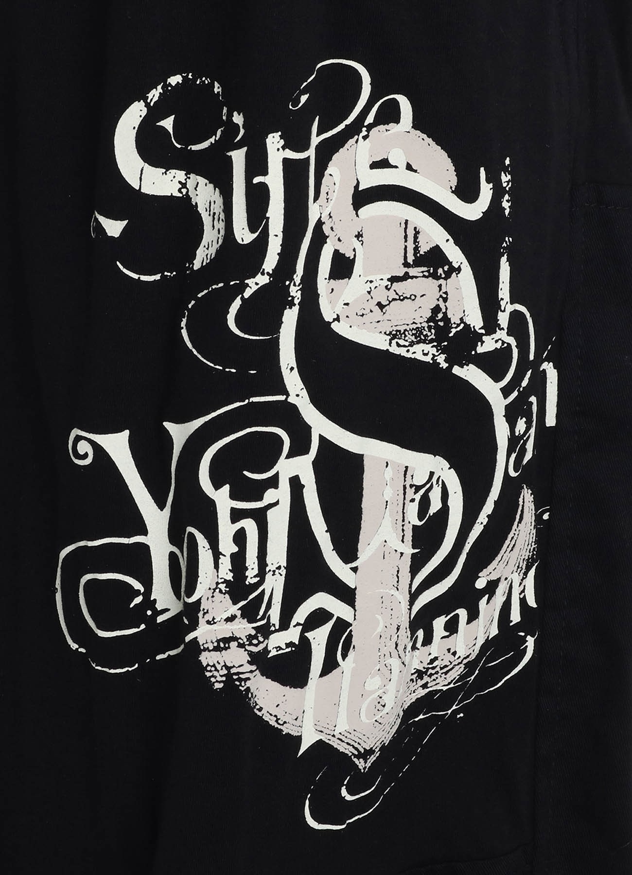 PRINTED PATCHWORK COTTON TWILL PANTS